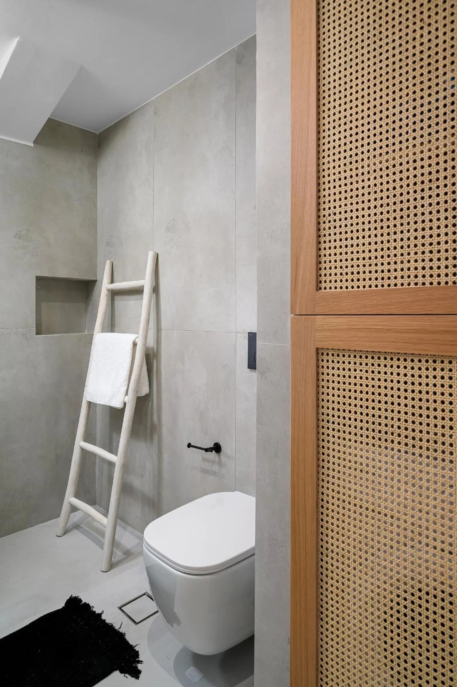 Shower in Milatos Seaside Suites