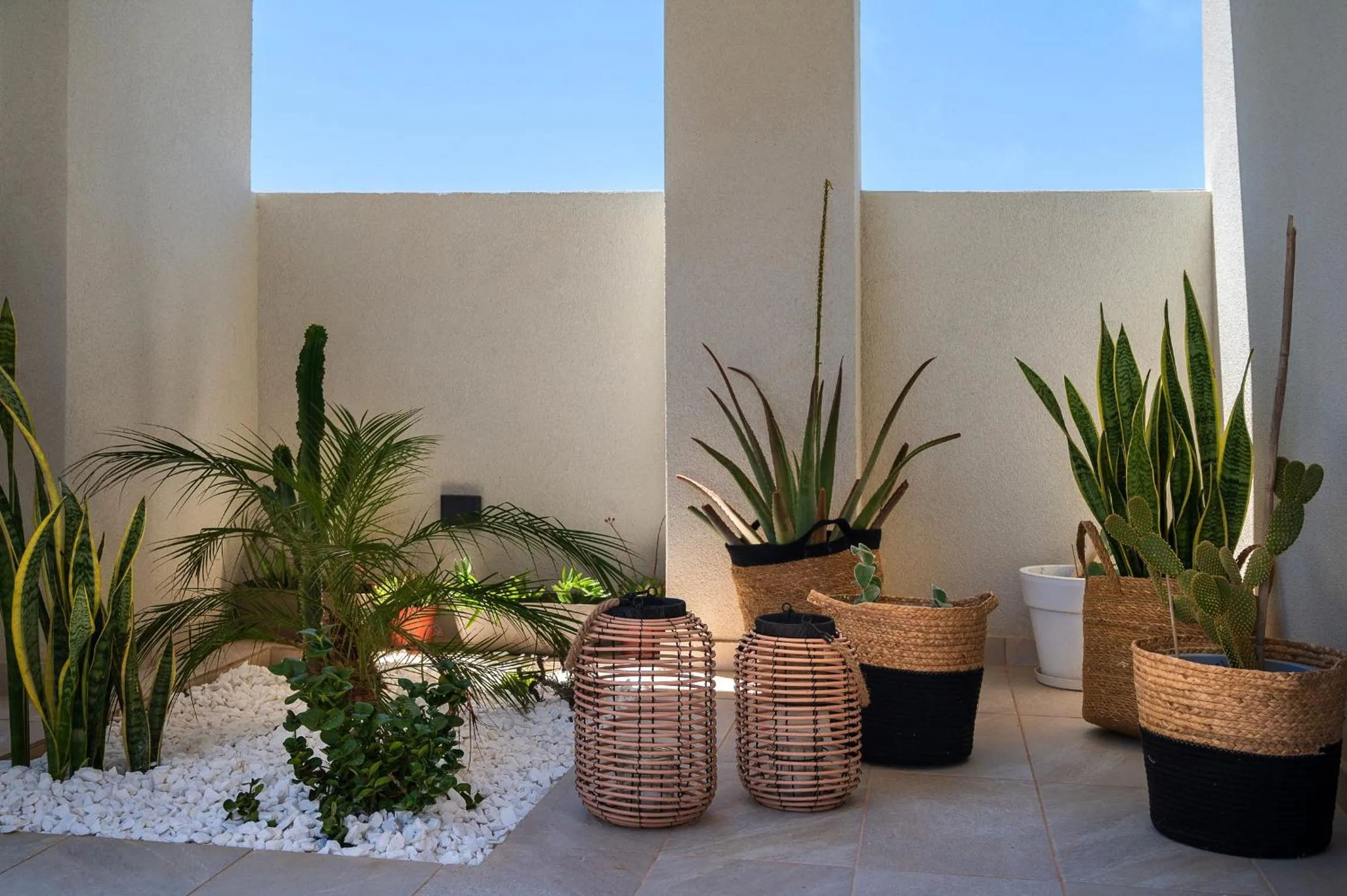 Garden in Milatos Seaside Suites