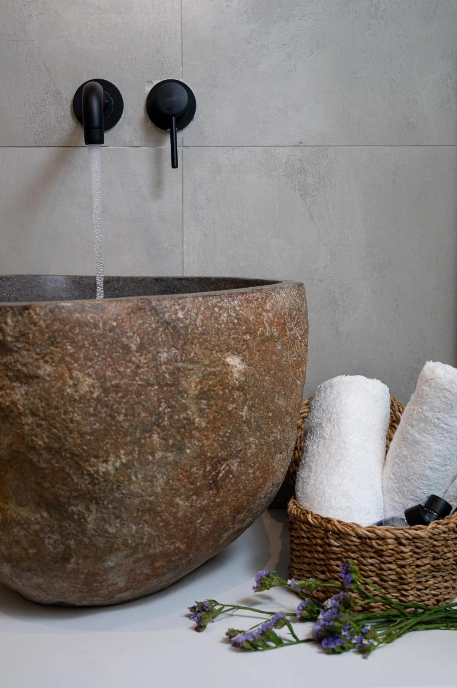 Bathroom in Milatos Seaside Suites