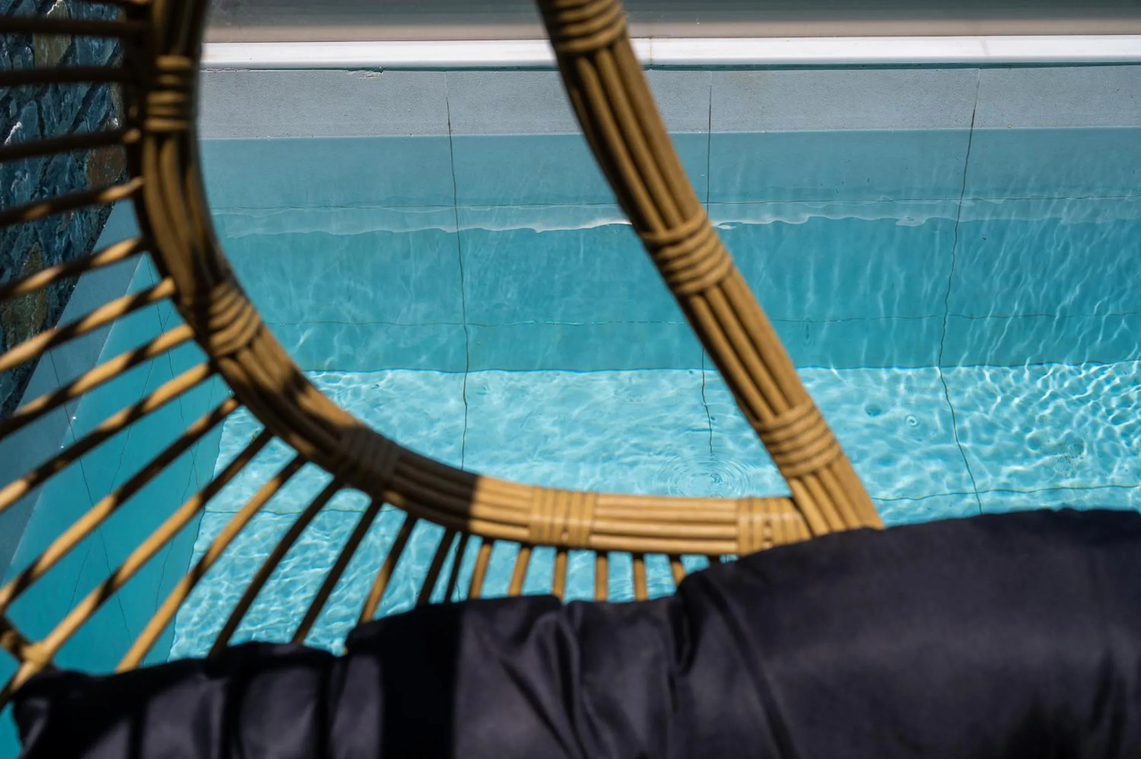 Pool view in Milatos Seaside Suites