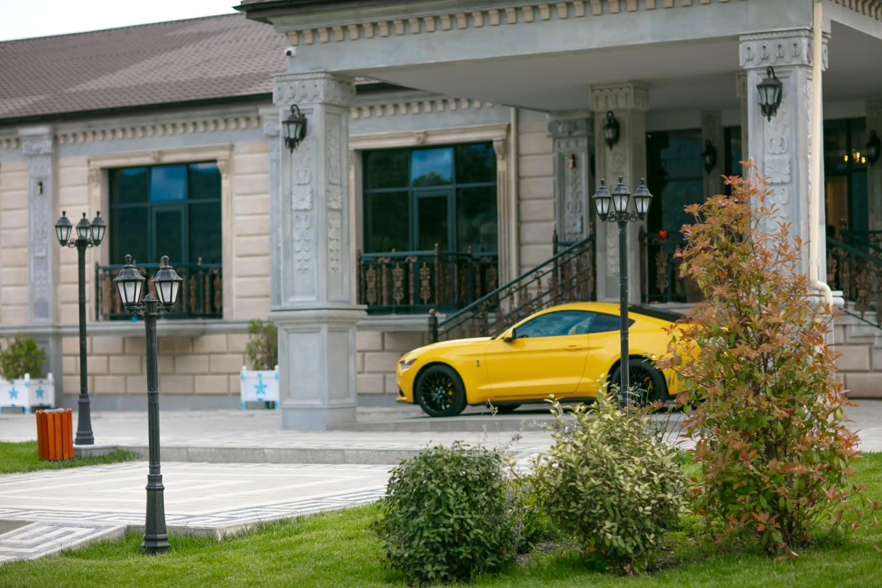 Facade/entrance in Nohur Hotel Gabala