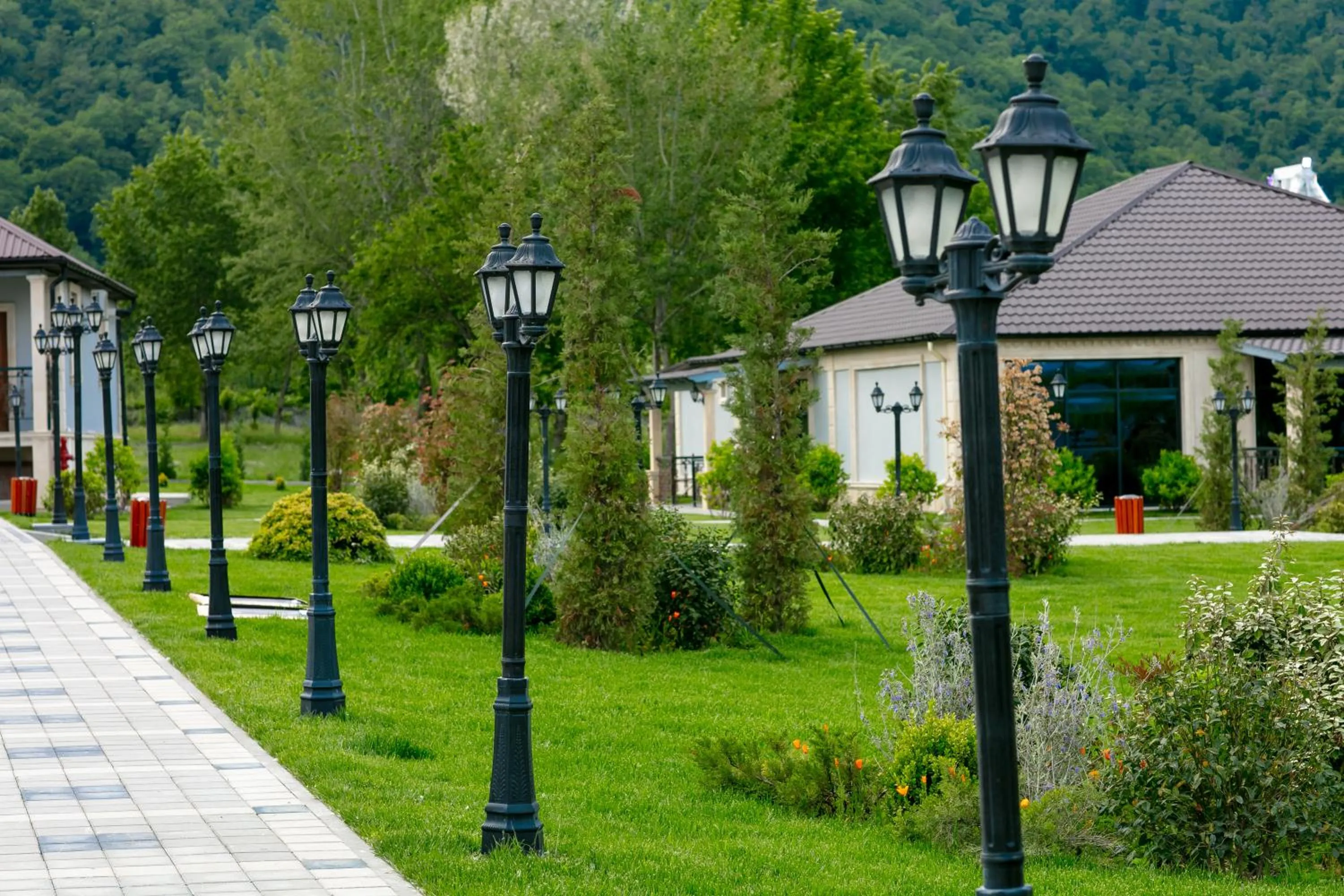 Property building in Nohur Hotel Gabala