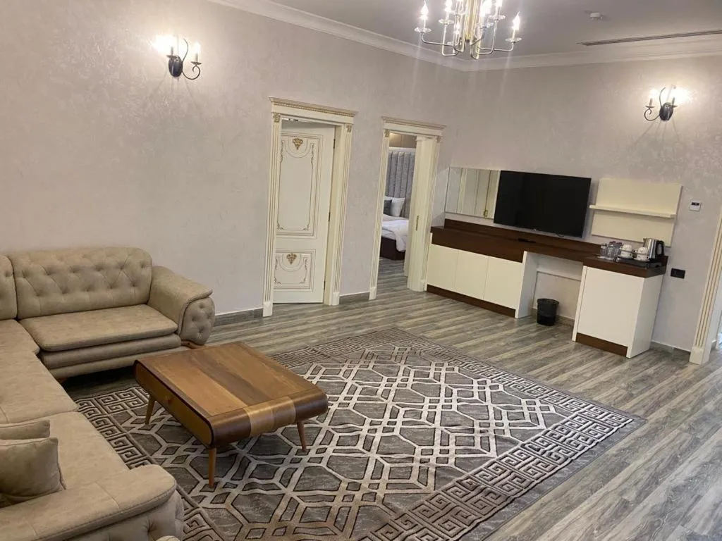 Living room in Nohur Hotel Gabala