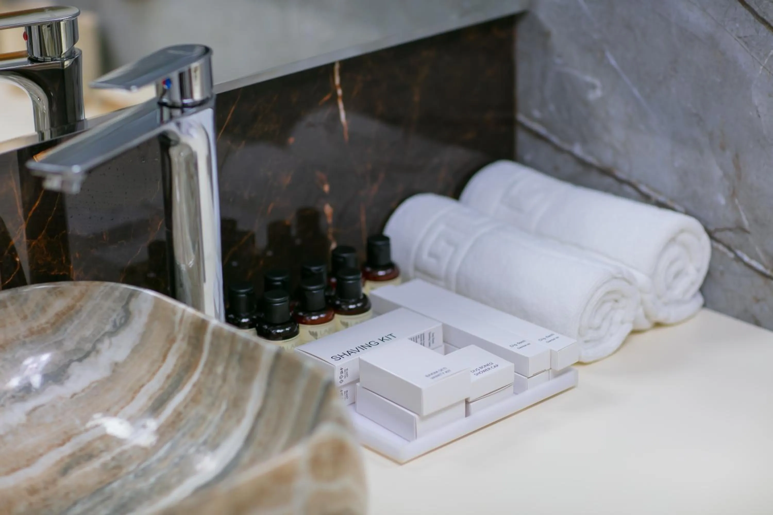 Bathroom in Nohur Hotel Gabala