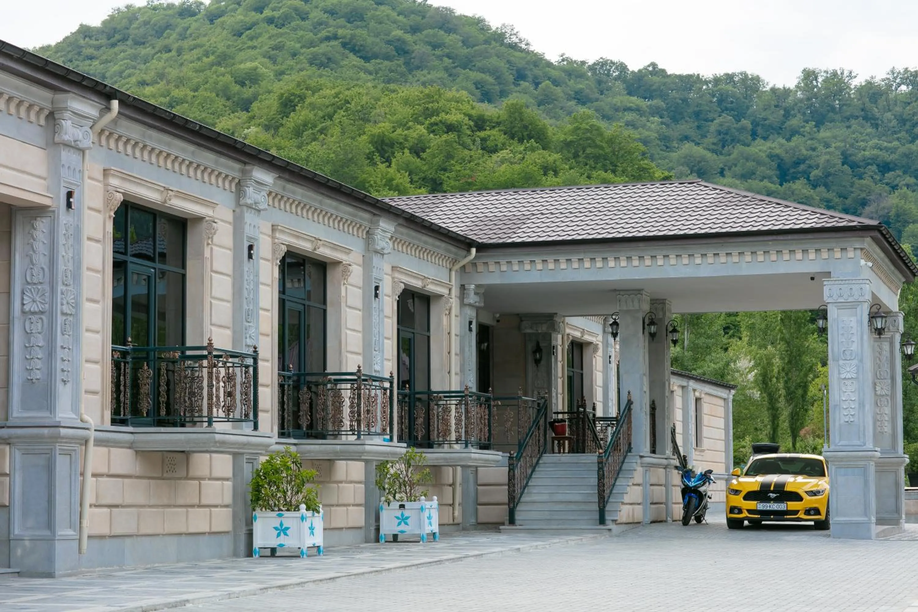 Property building in Nohur Hotel Gabala