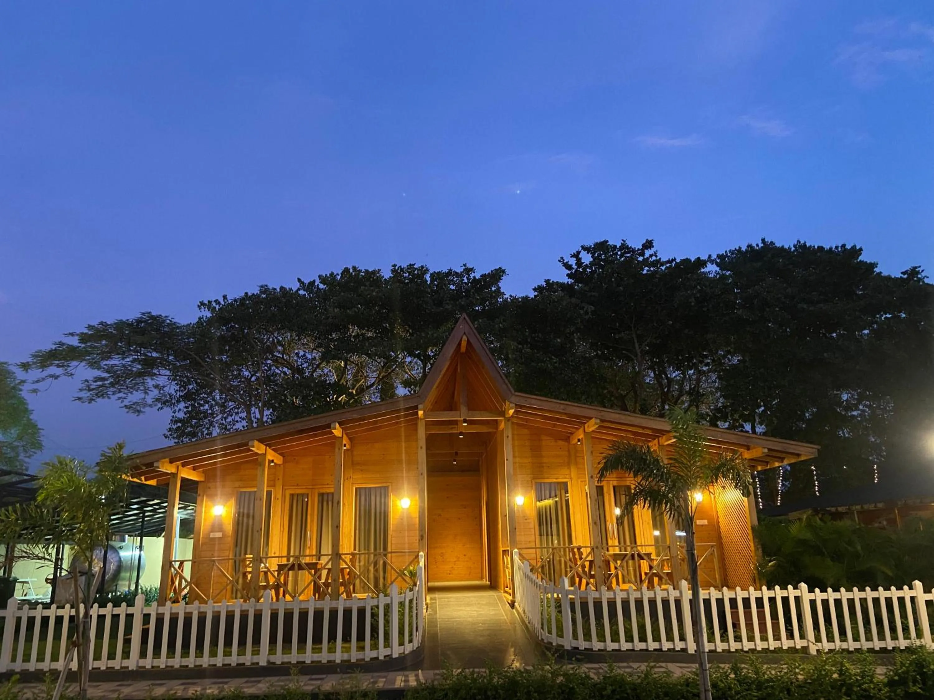 Facade/entrance in Villament Zinc Journey By The Fern, Karjat