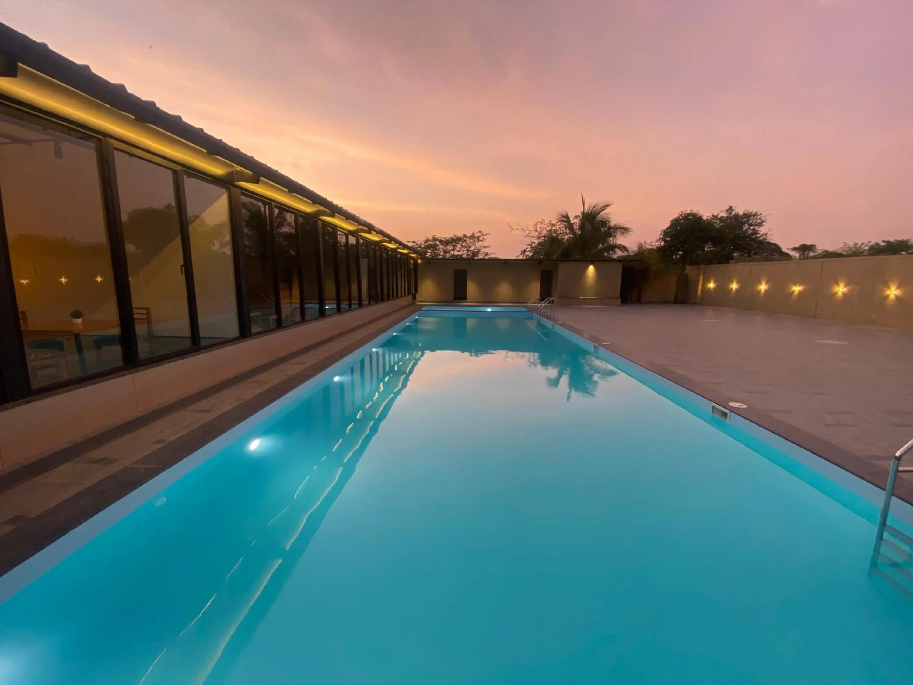 Swimming pool in Villament Zinc Journey By The Fern, Karjat