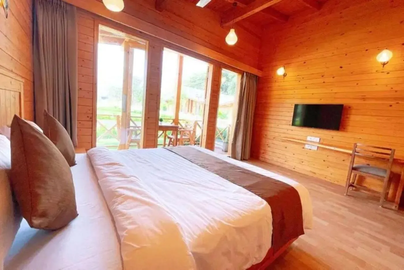 Bed in Villament Zinc Journey By The Fern, Karjat