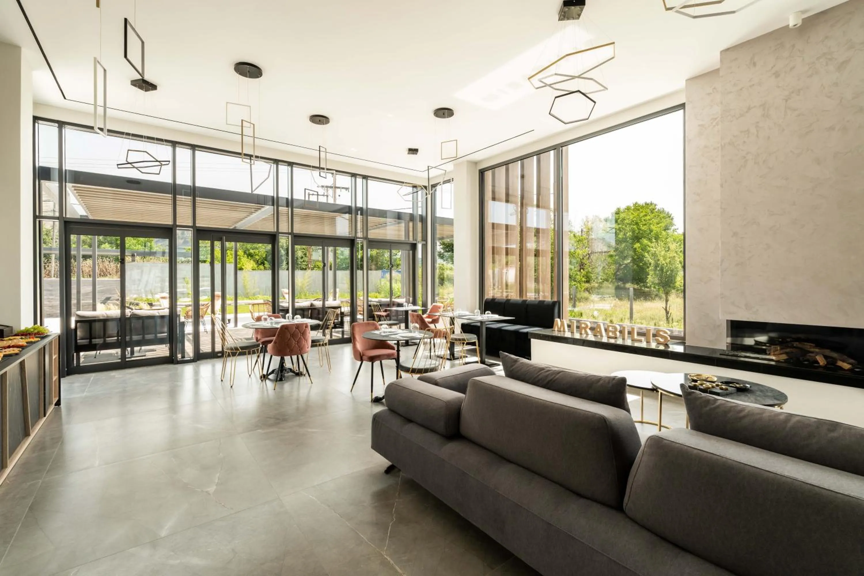 Living room in Mirabilis Boutique Hotel by Panel Hospitality