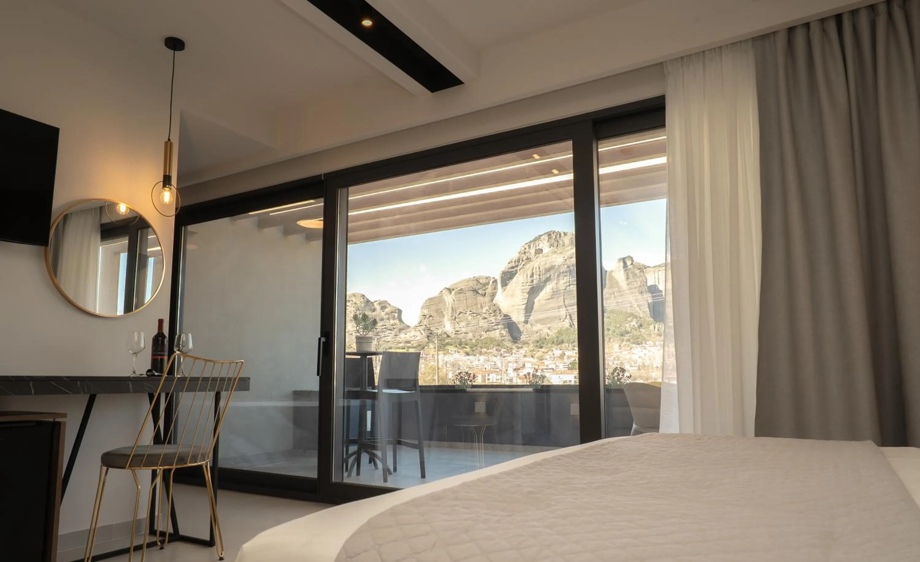 View (from property/room), Bed in Mirabilis Boutique Hotel by Panel Hospitality