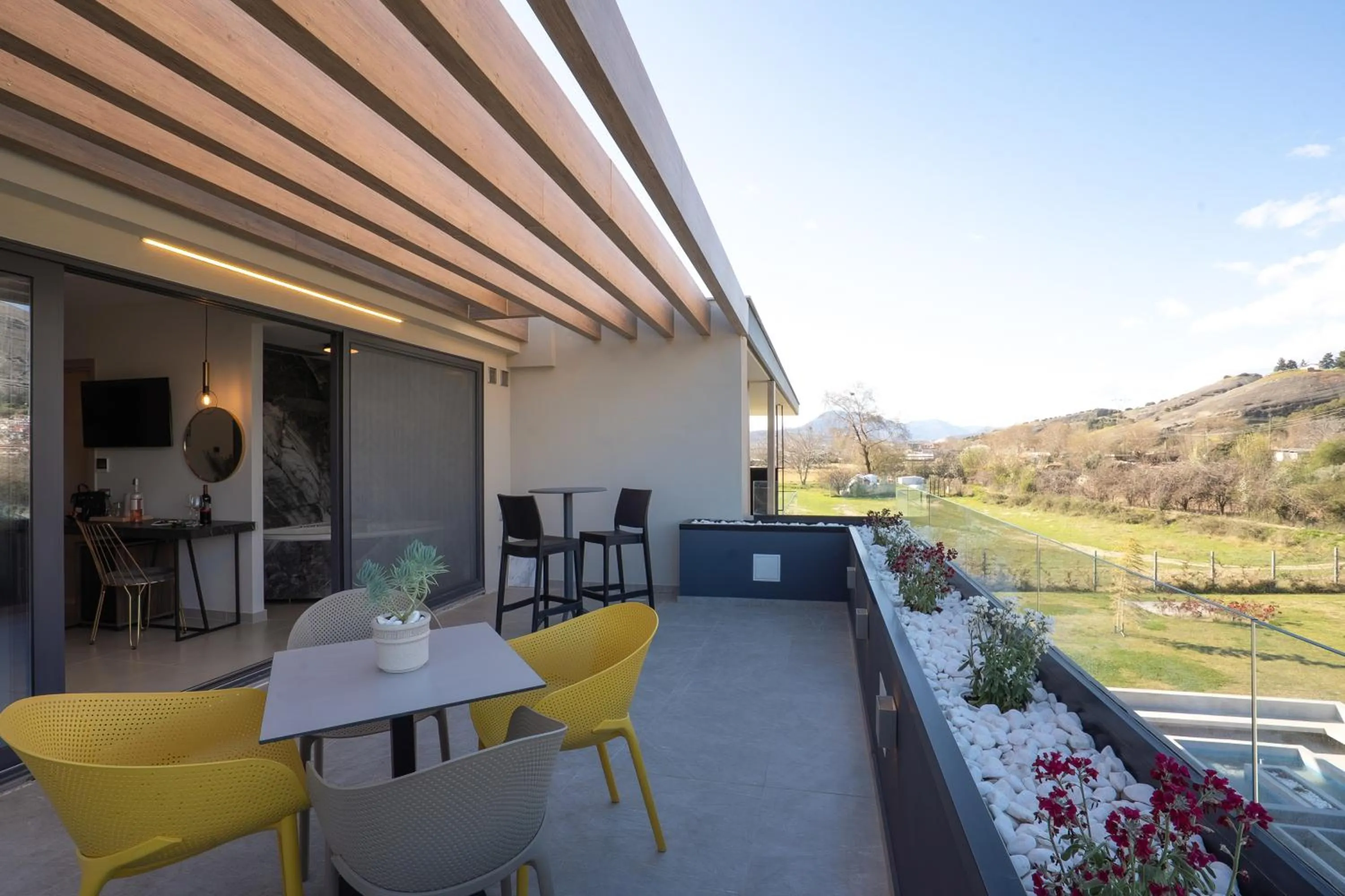 Balcony/Terrace in Mirabilis Boutique Hotel by Panel Hospitality