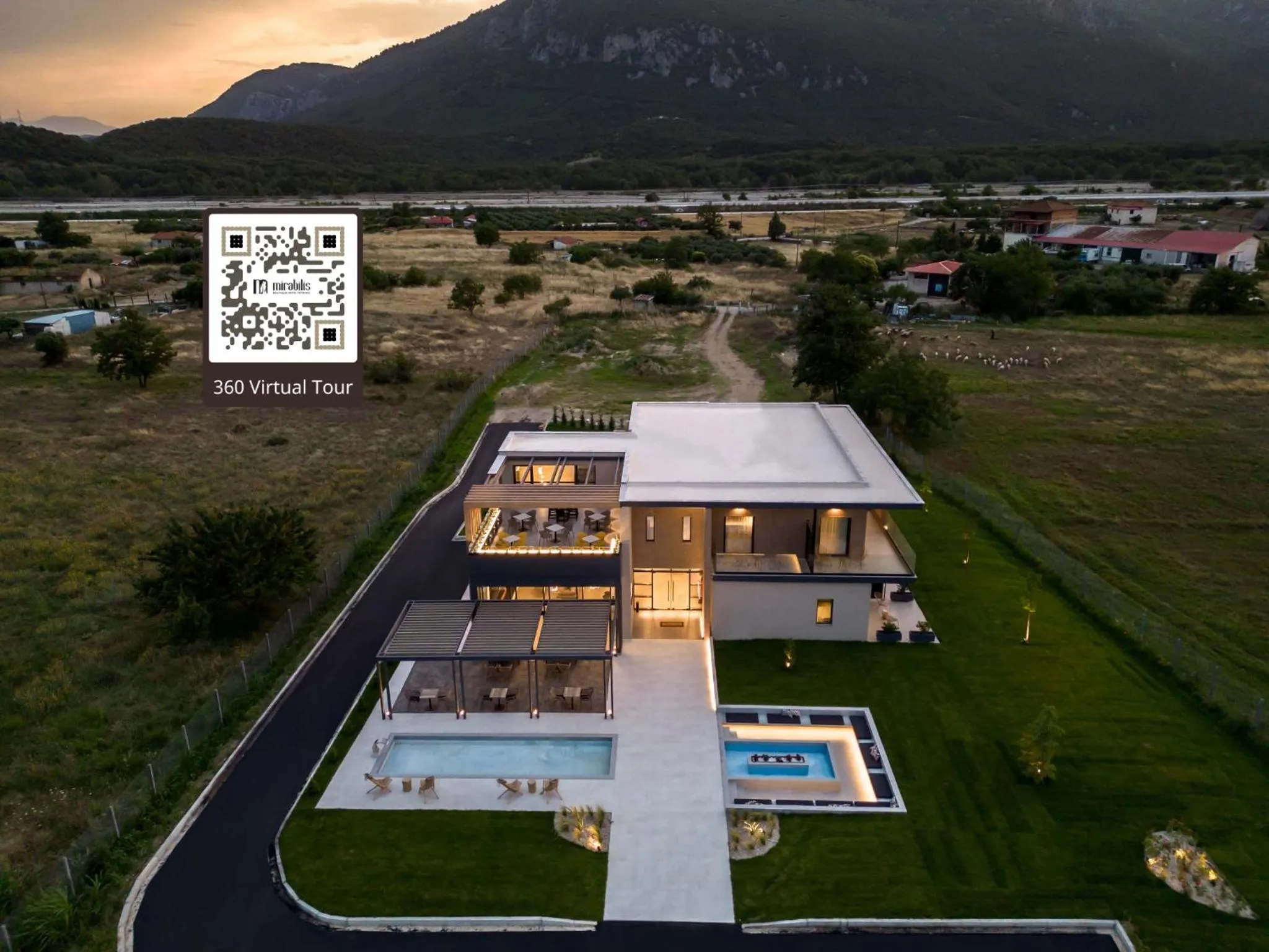 Bird's eye view in Mirabilis Boutique Hotel by Panel Hospitality