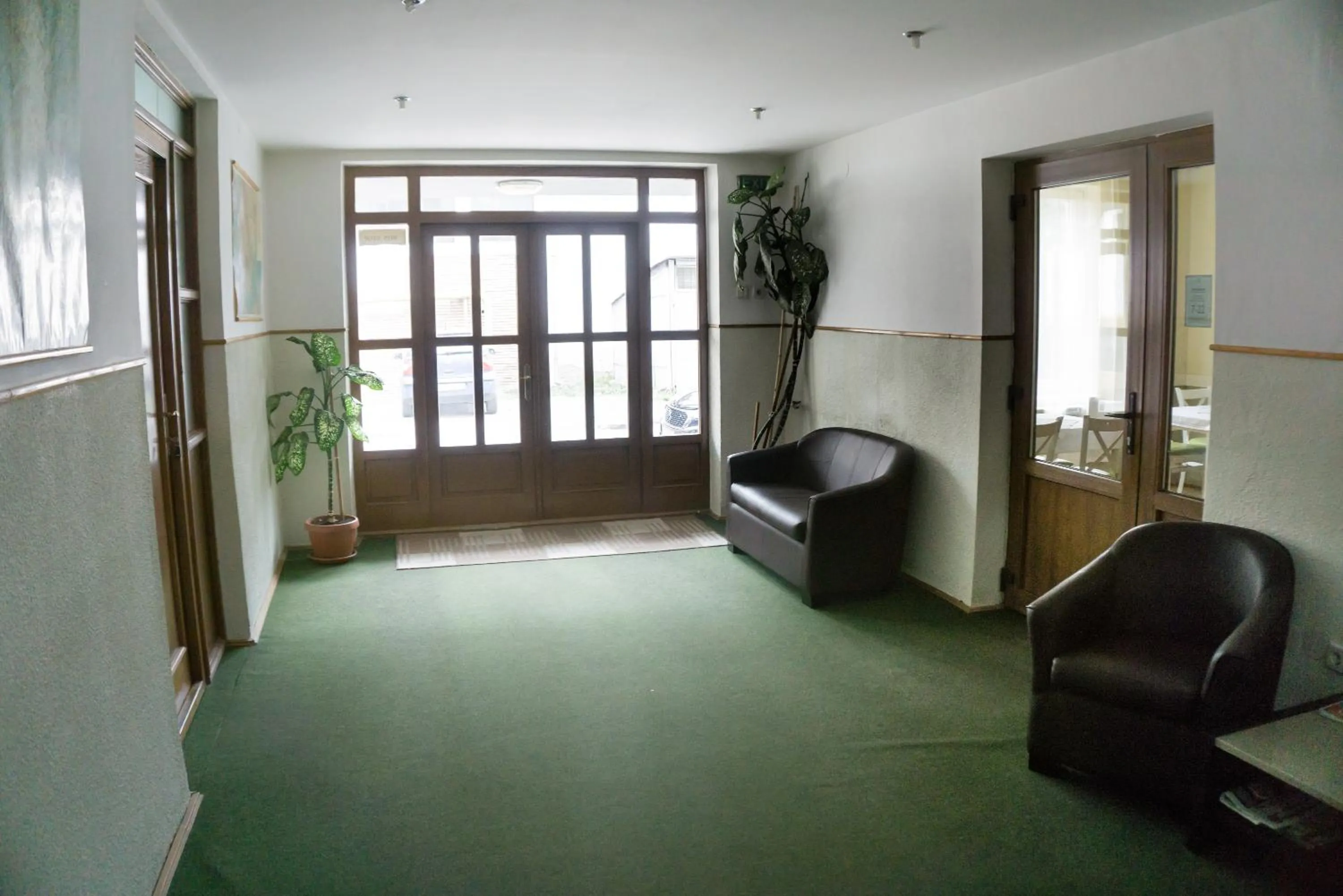 Lobby or reception in Hotel Merkur