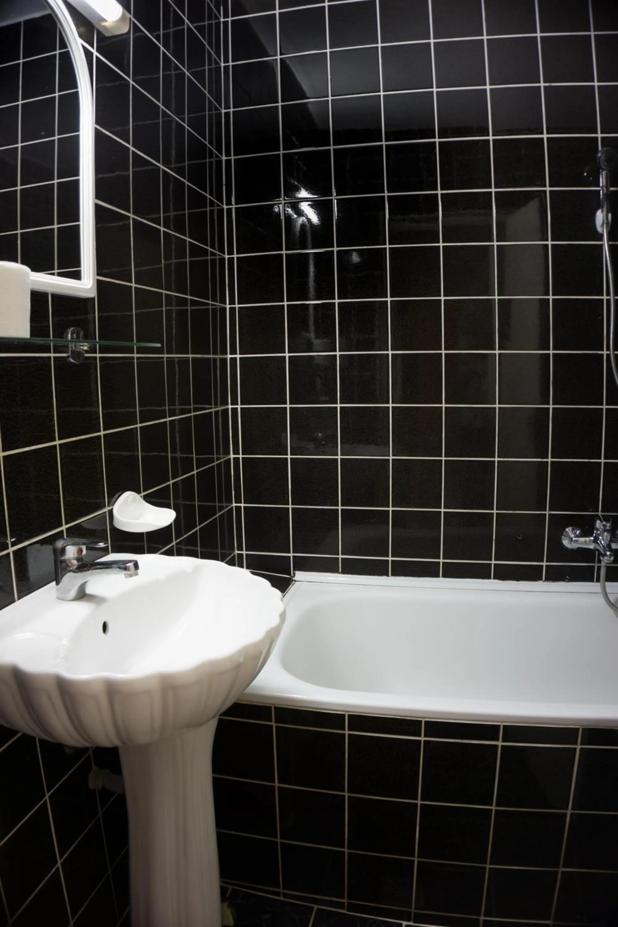 Bathroom in Hotel Merkur