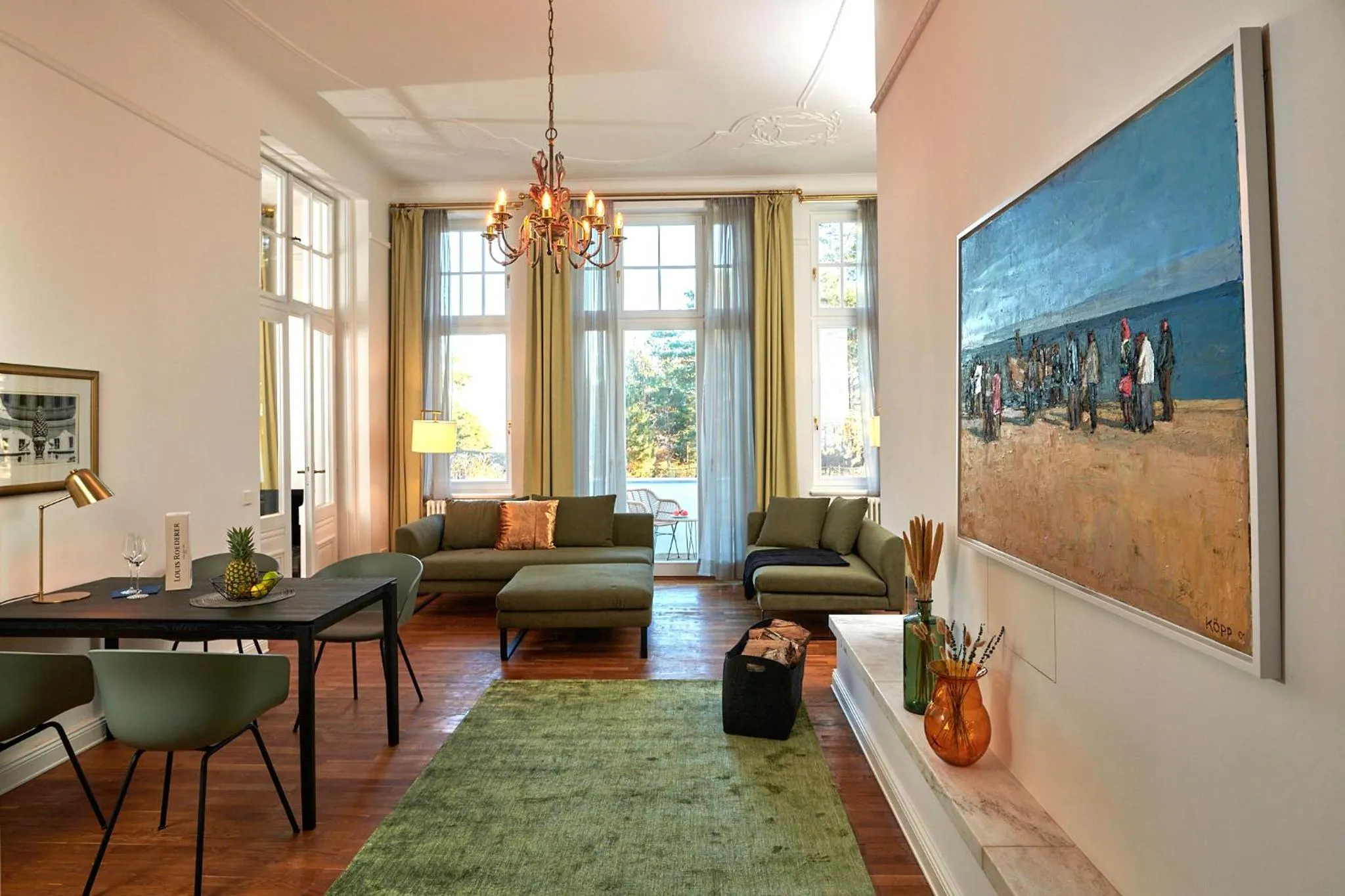 Living room in Pineblue Villas
