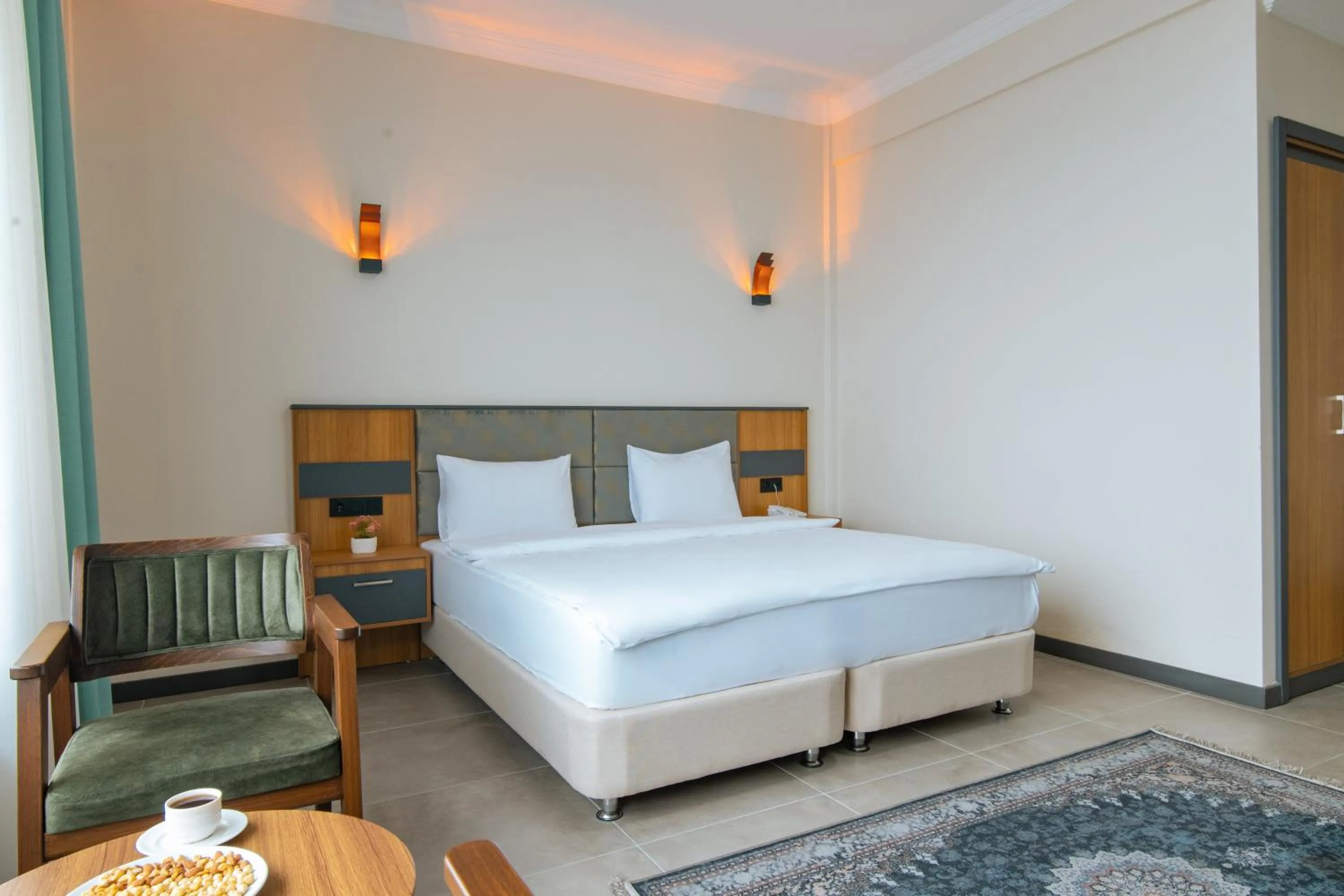 Bed in Fevzi Hoca Otel