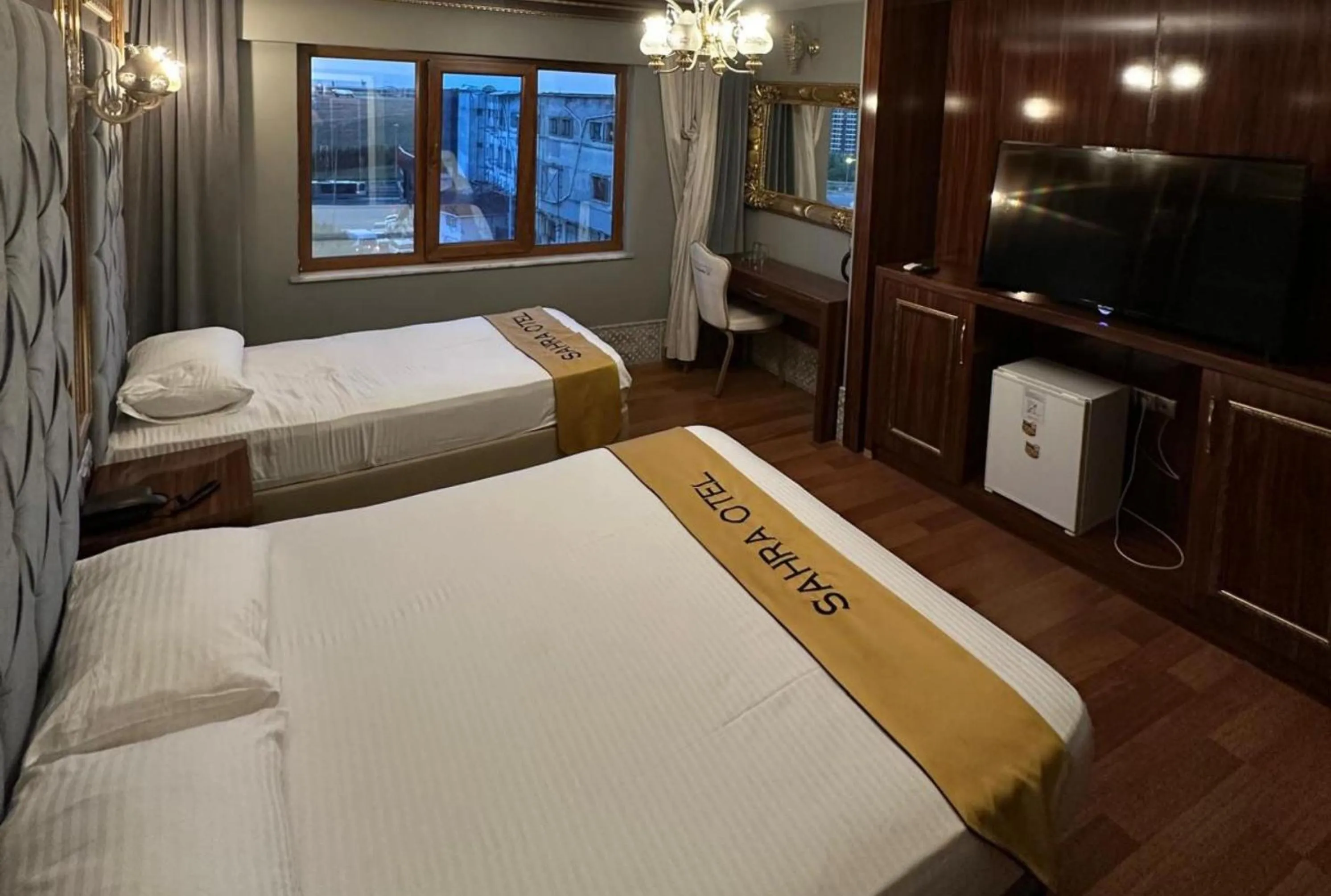 Bed in Sahra Airport Hotel