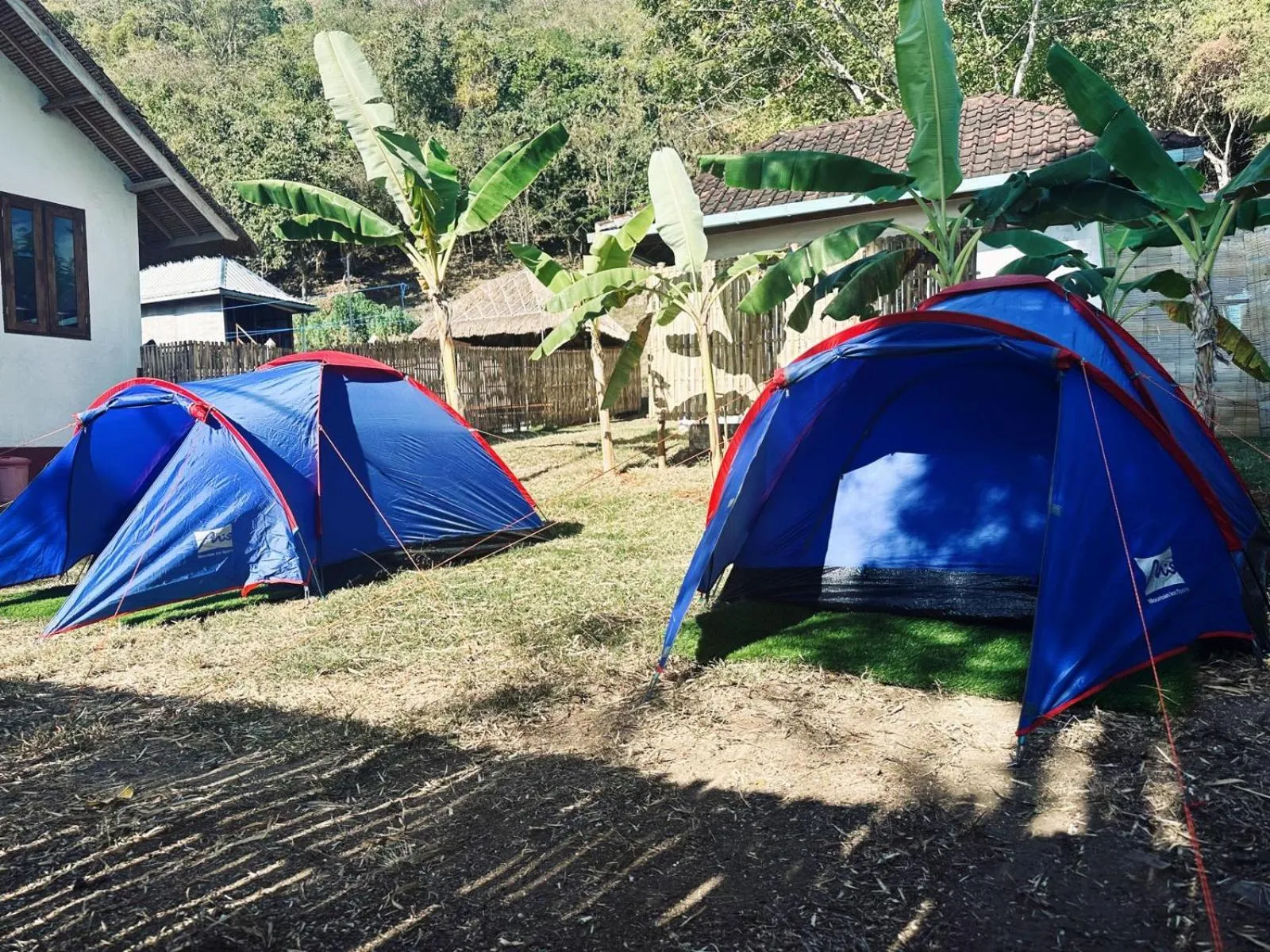 Garden view in Khabita Beach Resort