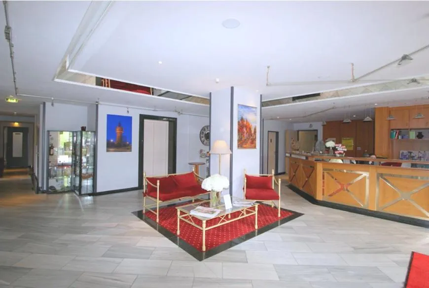 Lobby or reception in Hotel Rosenstadt & Malxestube Restaurant