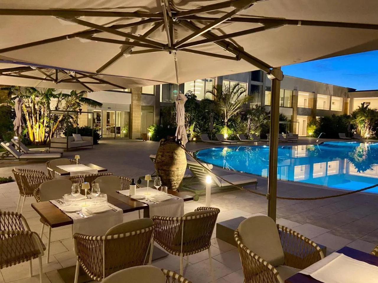 Restaurant/places to eat in Torre Assunta Hotel