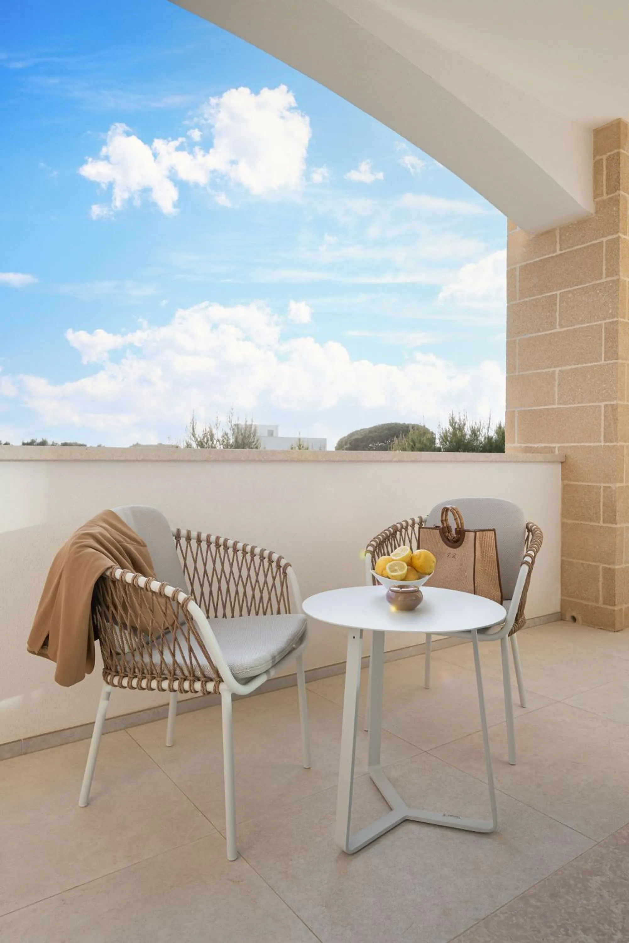 Balcony/Terrace in Torre Assunta Hotel
