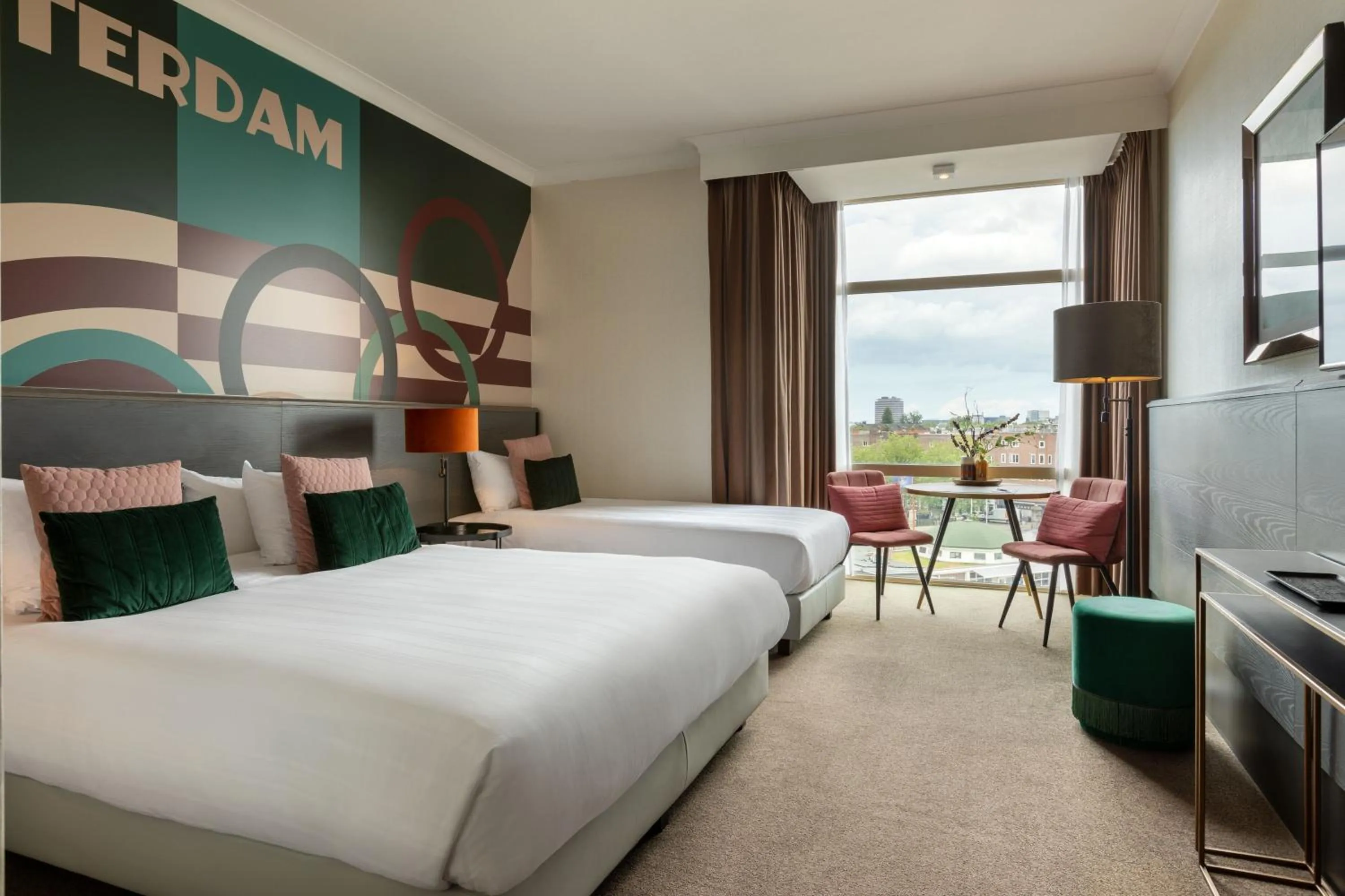 Photo of the whole room, Bed in Apollo Hotel Amsterdam, a Tribute Portfolio Hotel