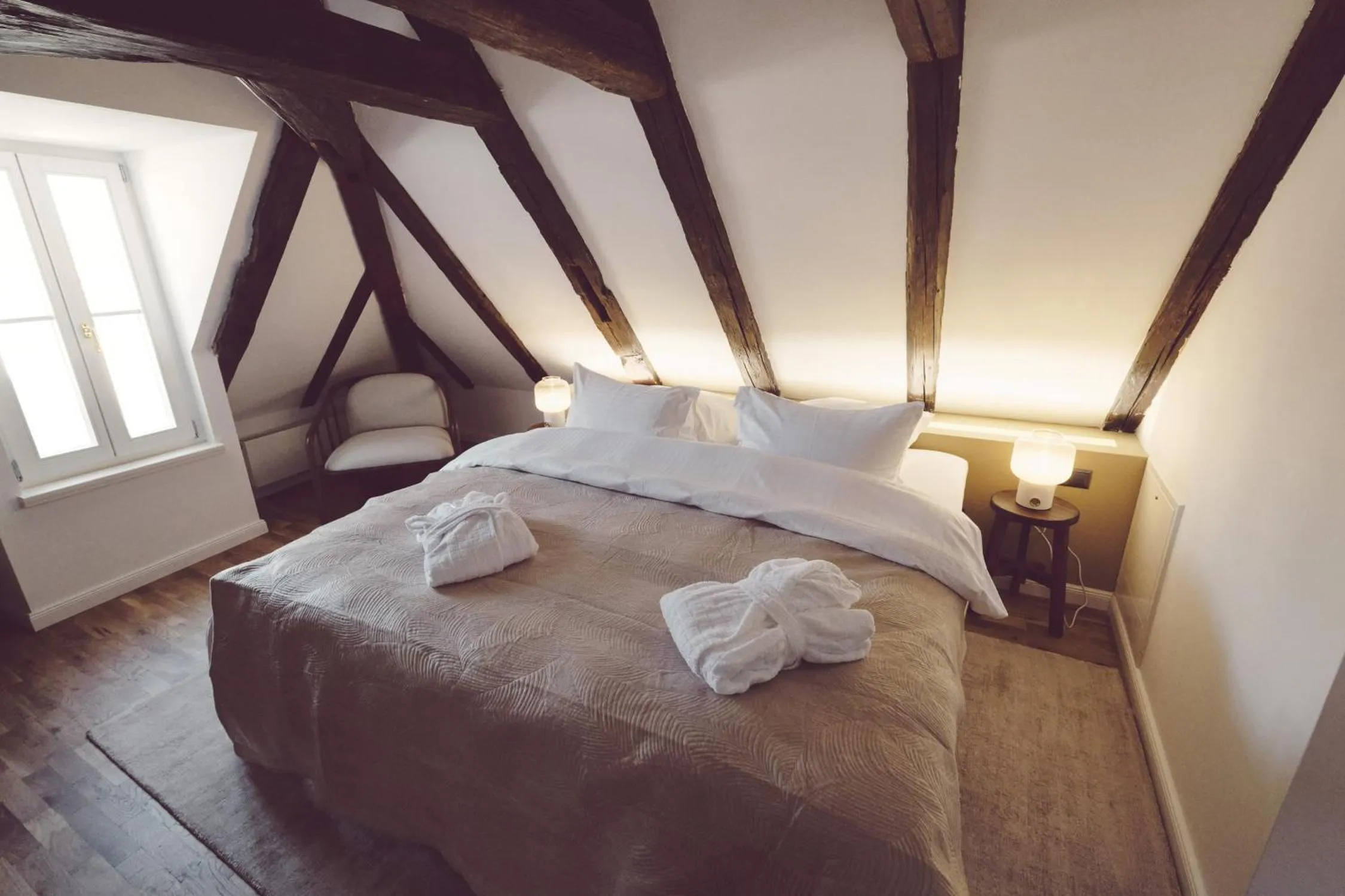 Bed in Domus Balthasar Boutique Hotel