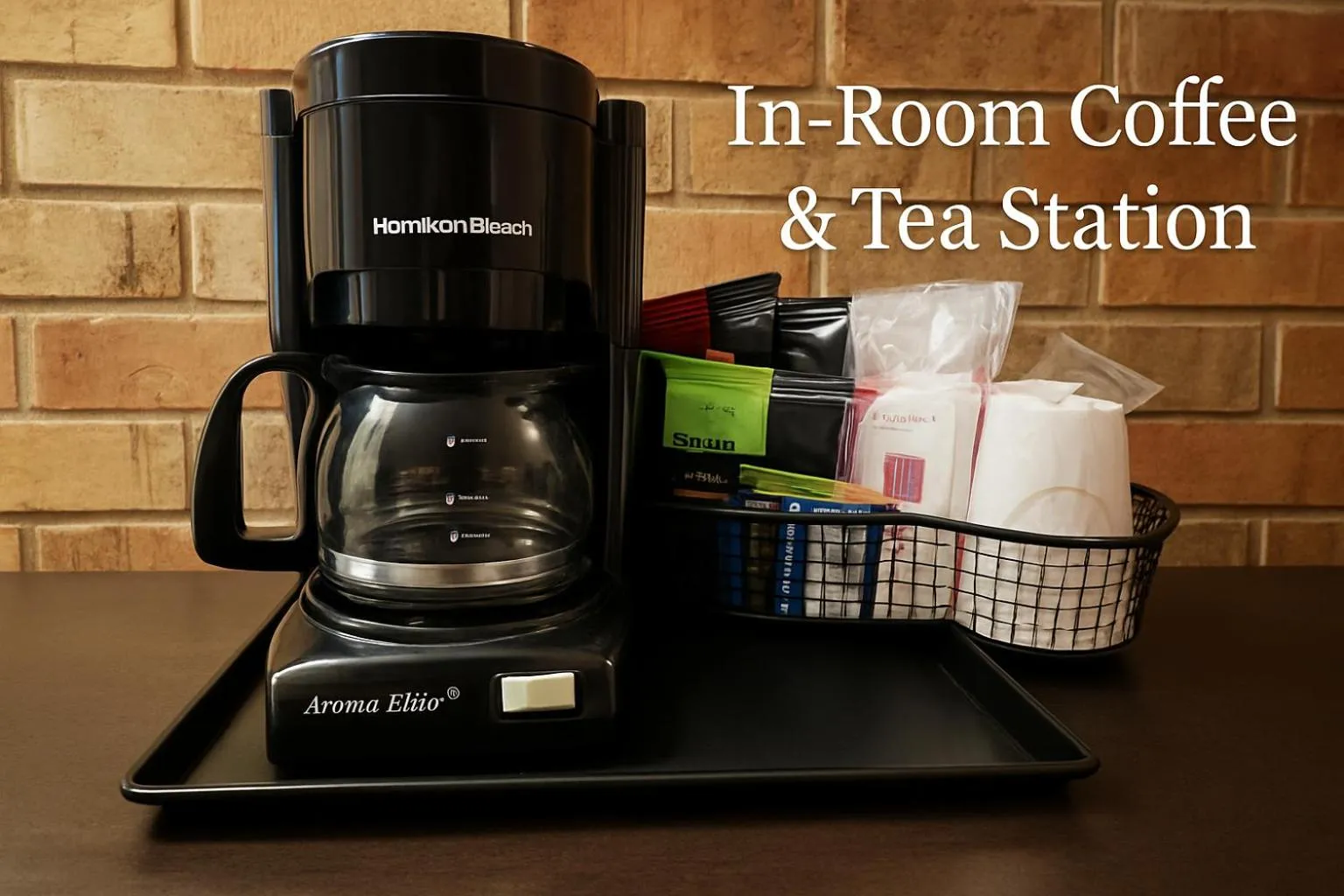 Coffee/tea facilities in The Hudson Inn