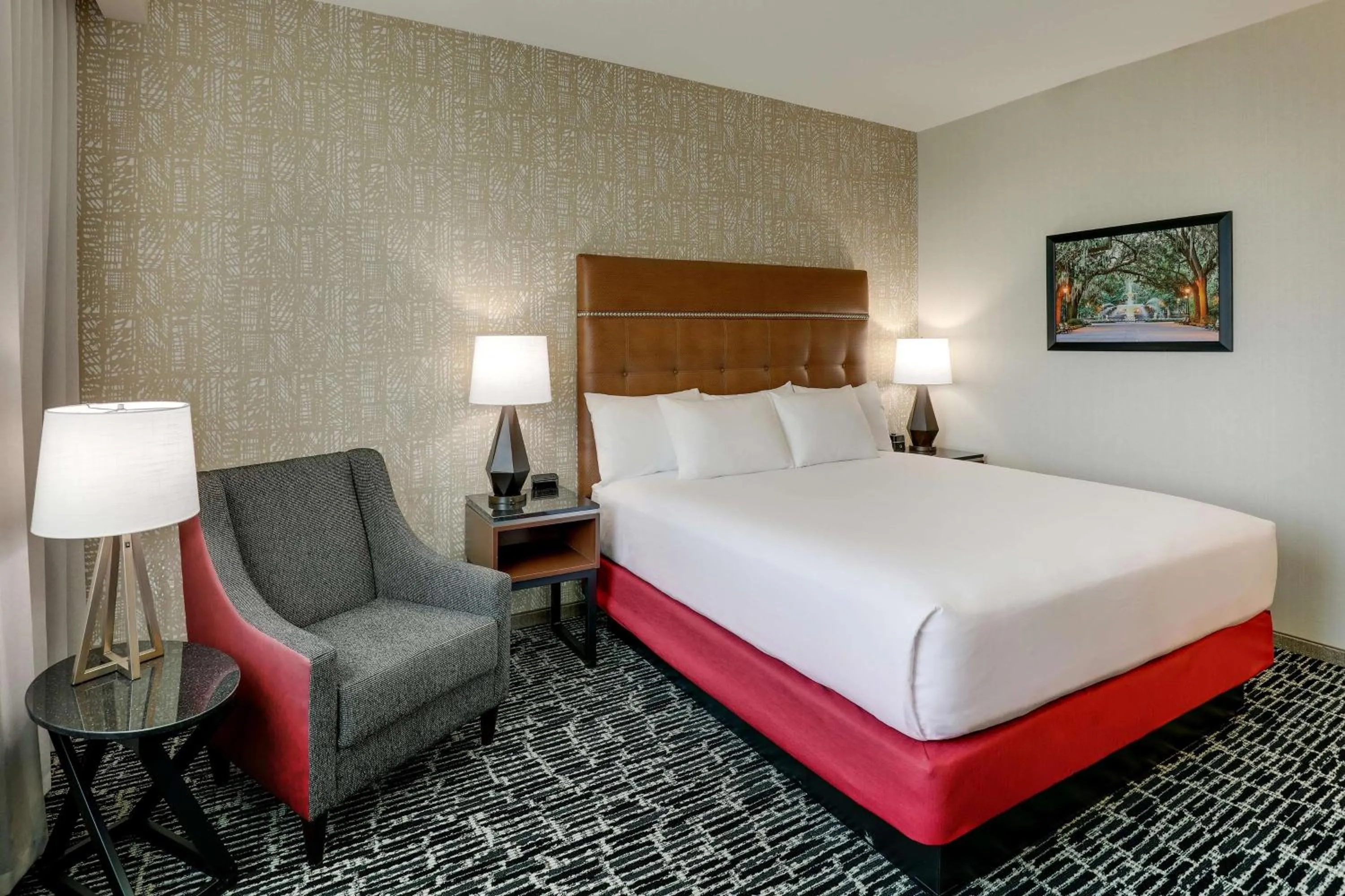 Bedroom, Bed in Drury Plaza Hotel Savannah Pooler