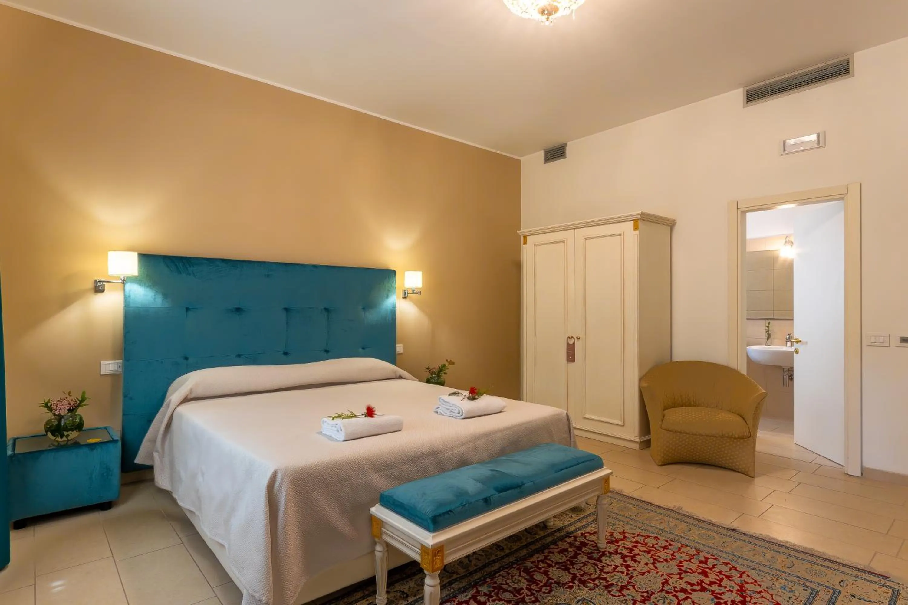 Bed in Hotel Parco delle Fontane