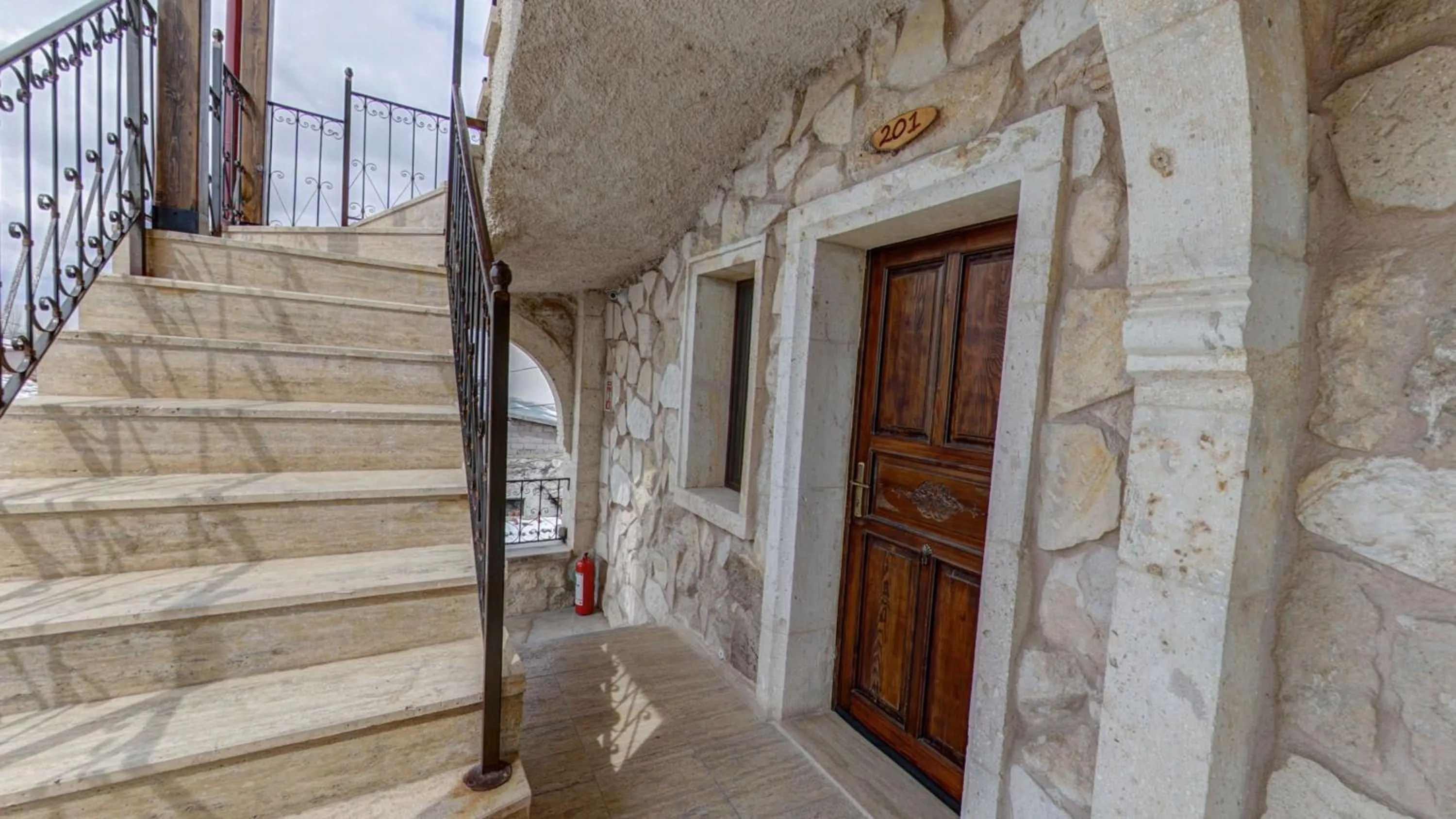 Facade/entrance in Hikmet's House