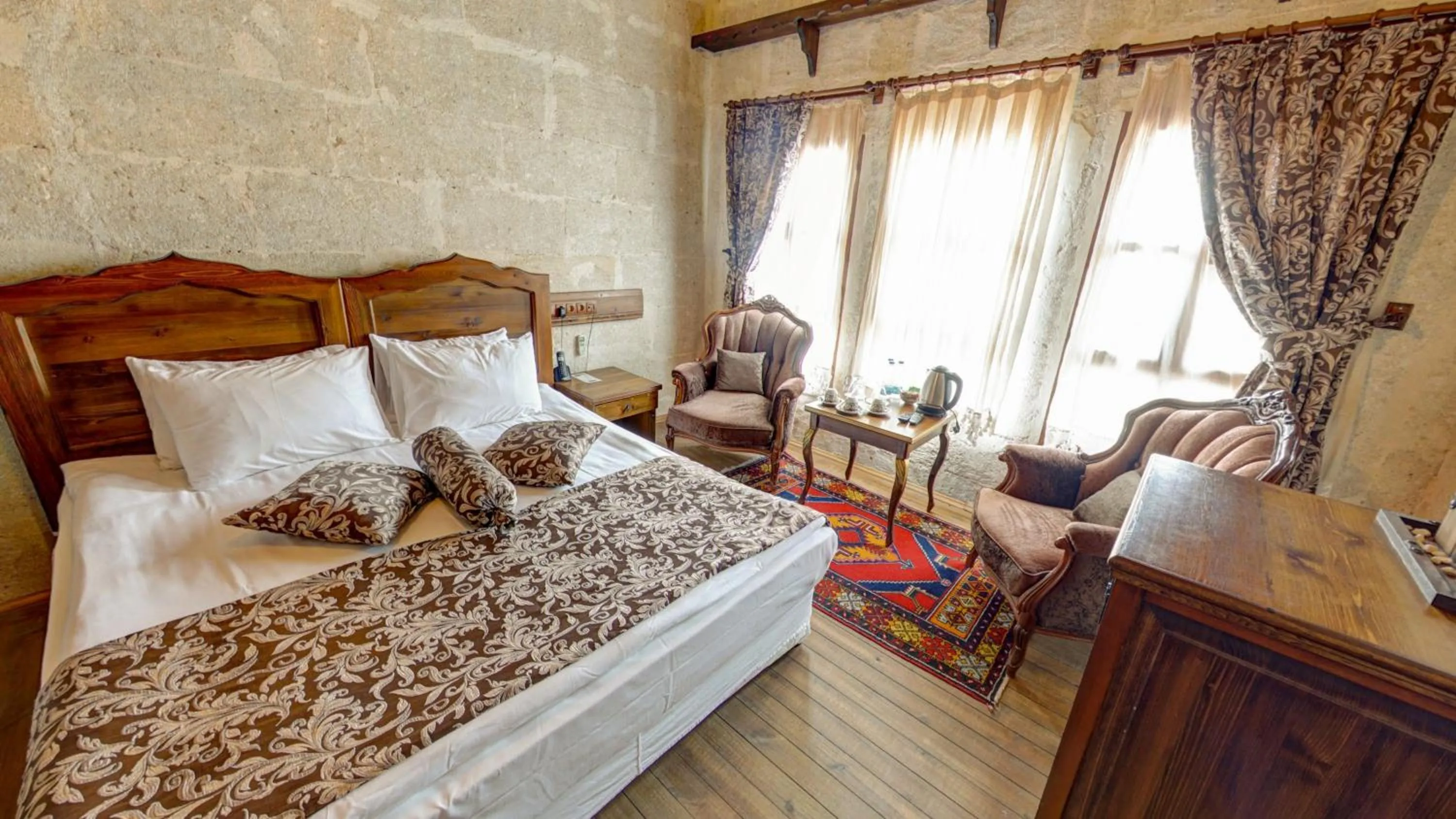 Bed in Hikmet's House