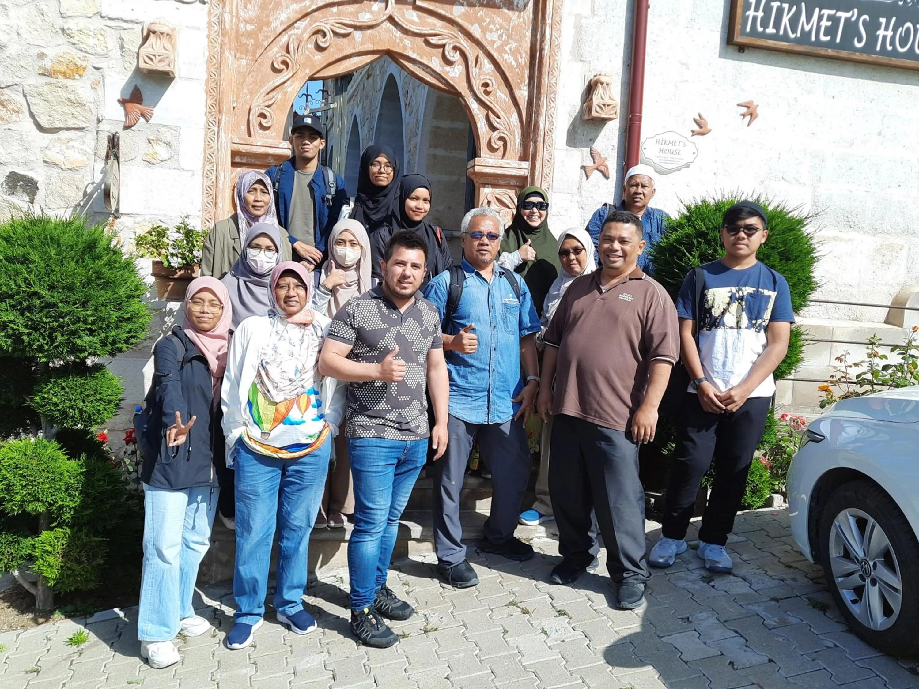 People in Hikmet's House