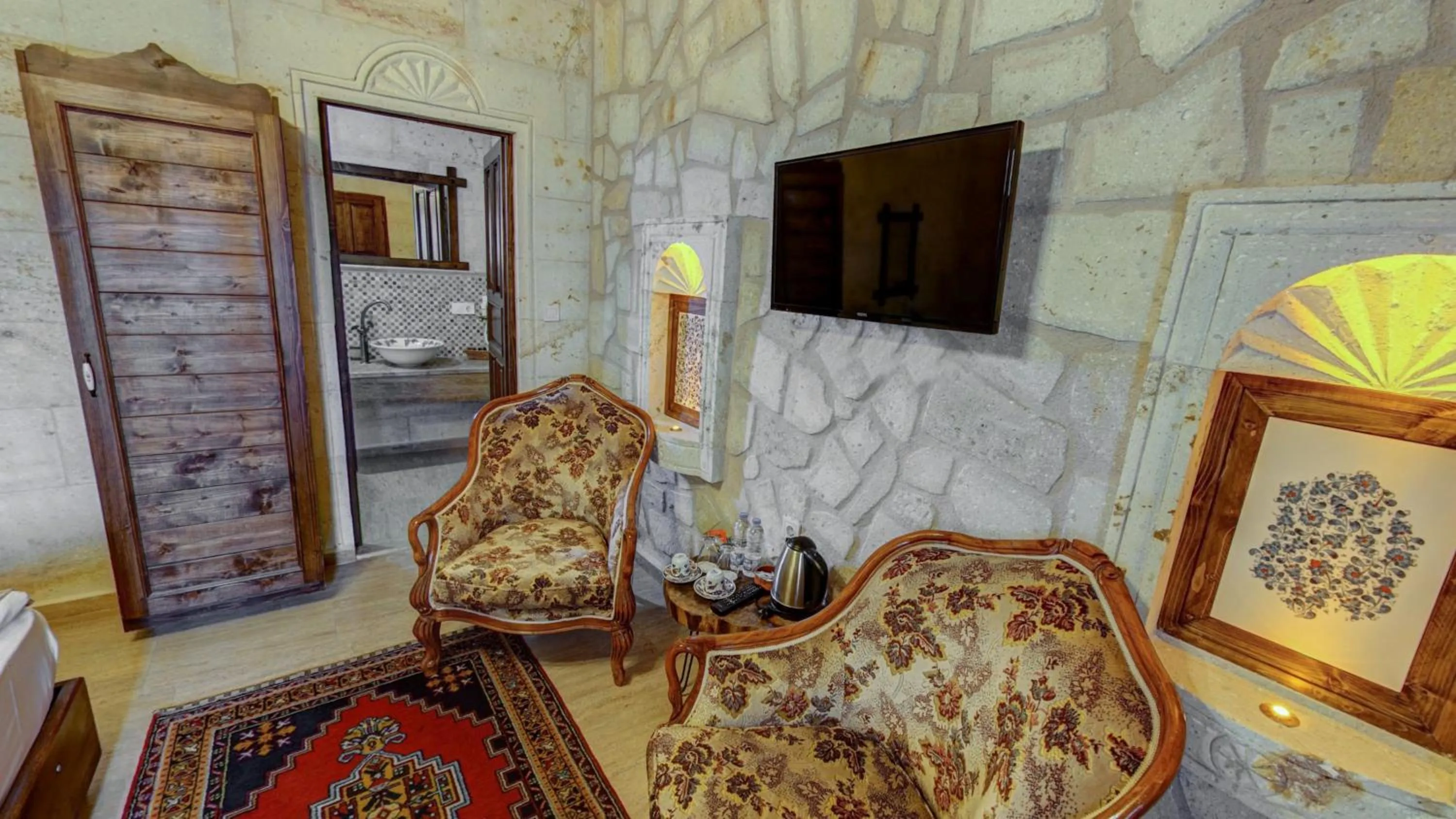 Seating area in Hikmet's House