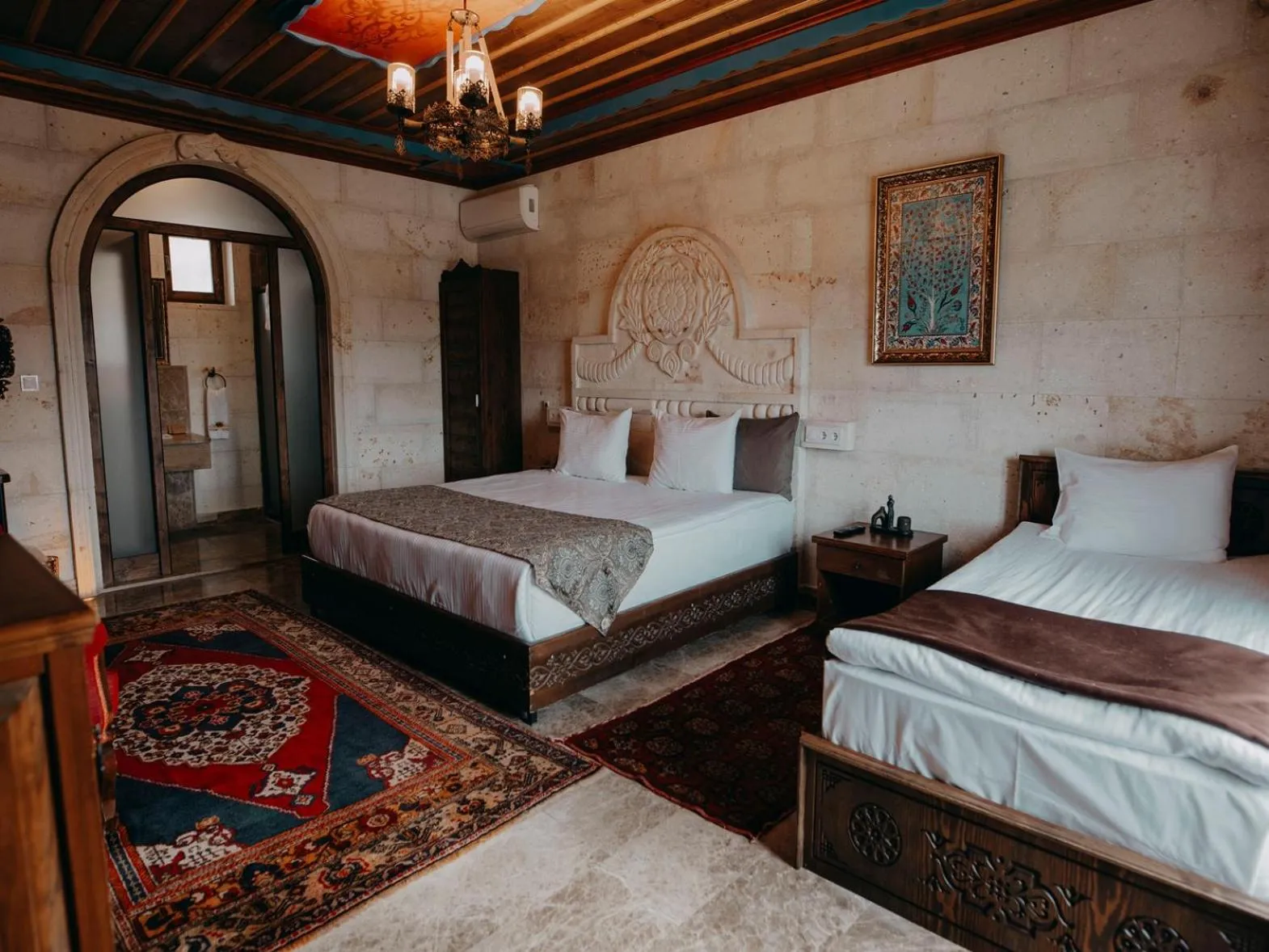 Bed in Hikmet's House