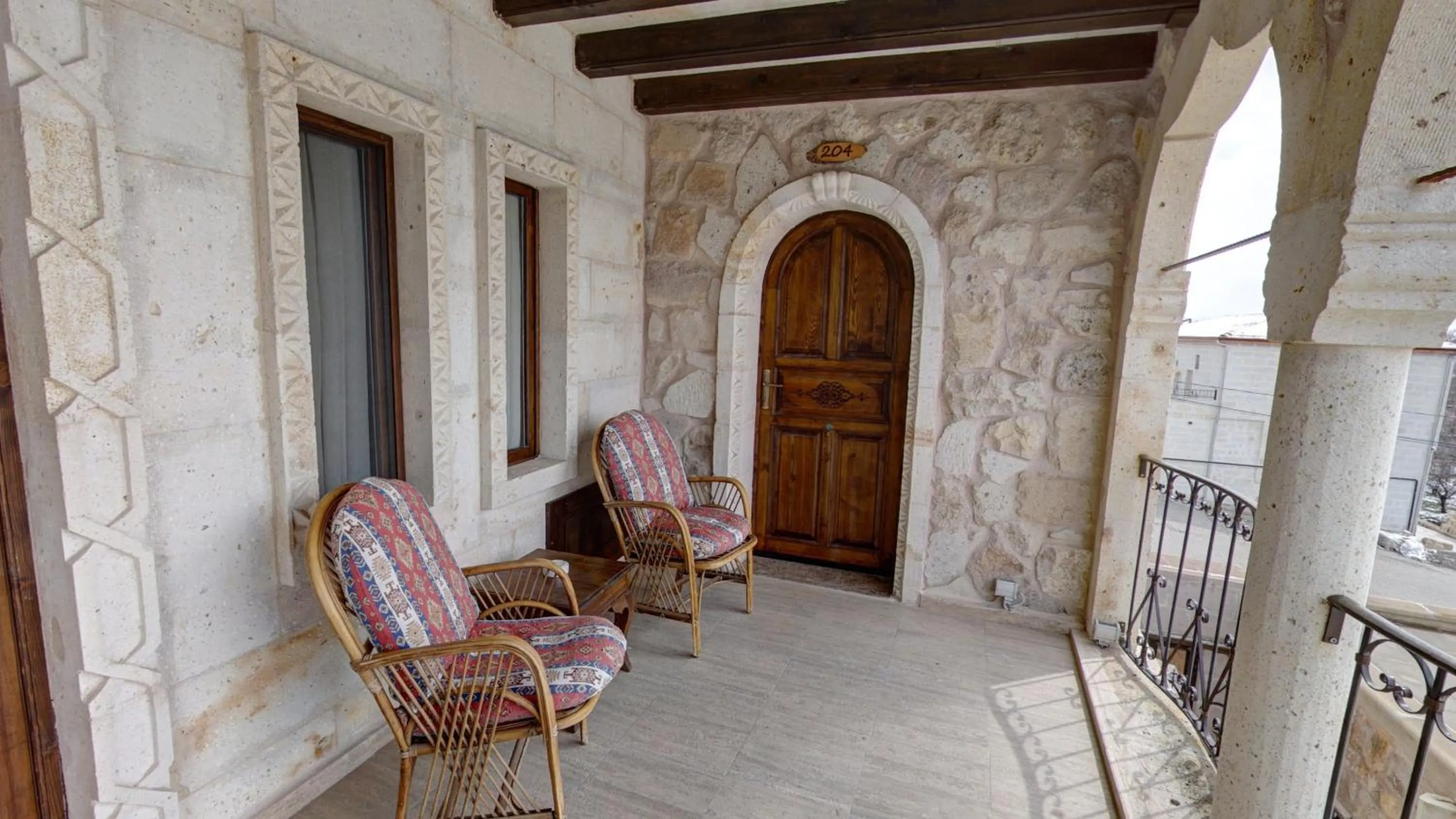 Facade/entrance in Hikmet's House