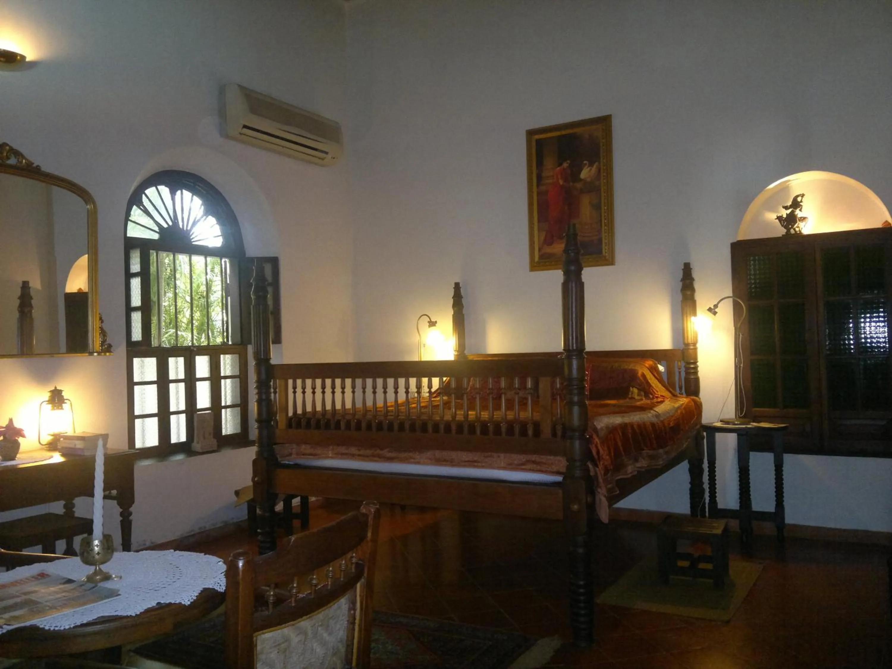 Bedroom in Raheem Heritage Beach Resort Since 1868