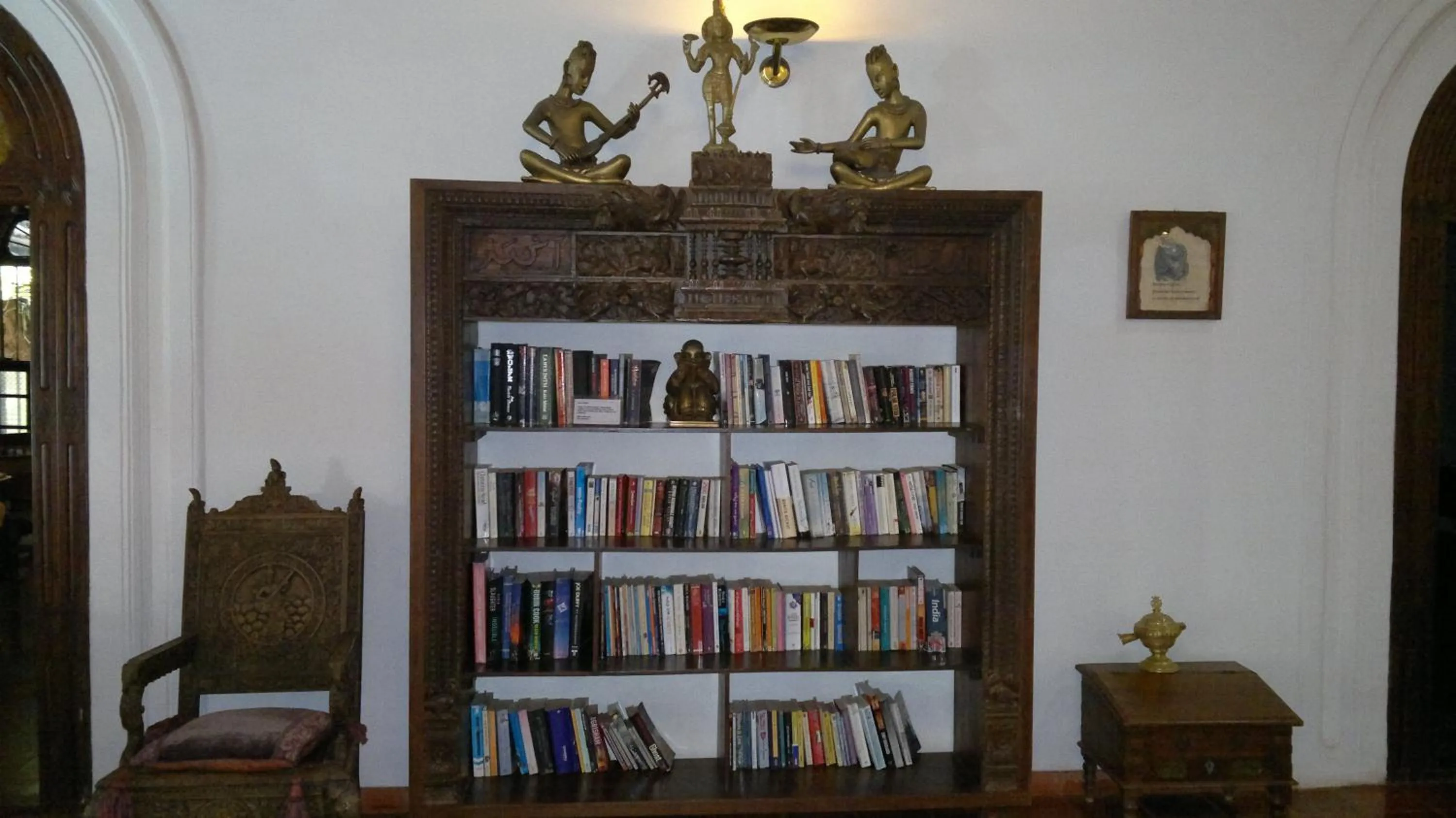 Library in Raheem Heritage Beach Resort Since 1868