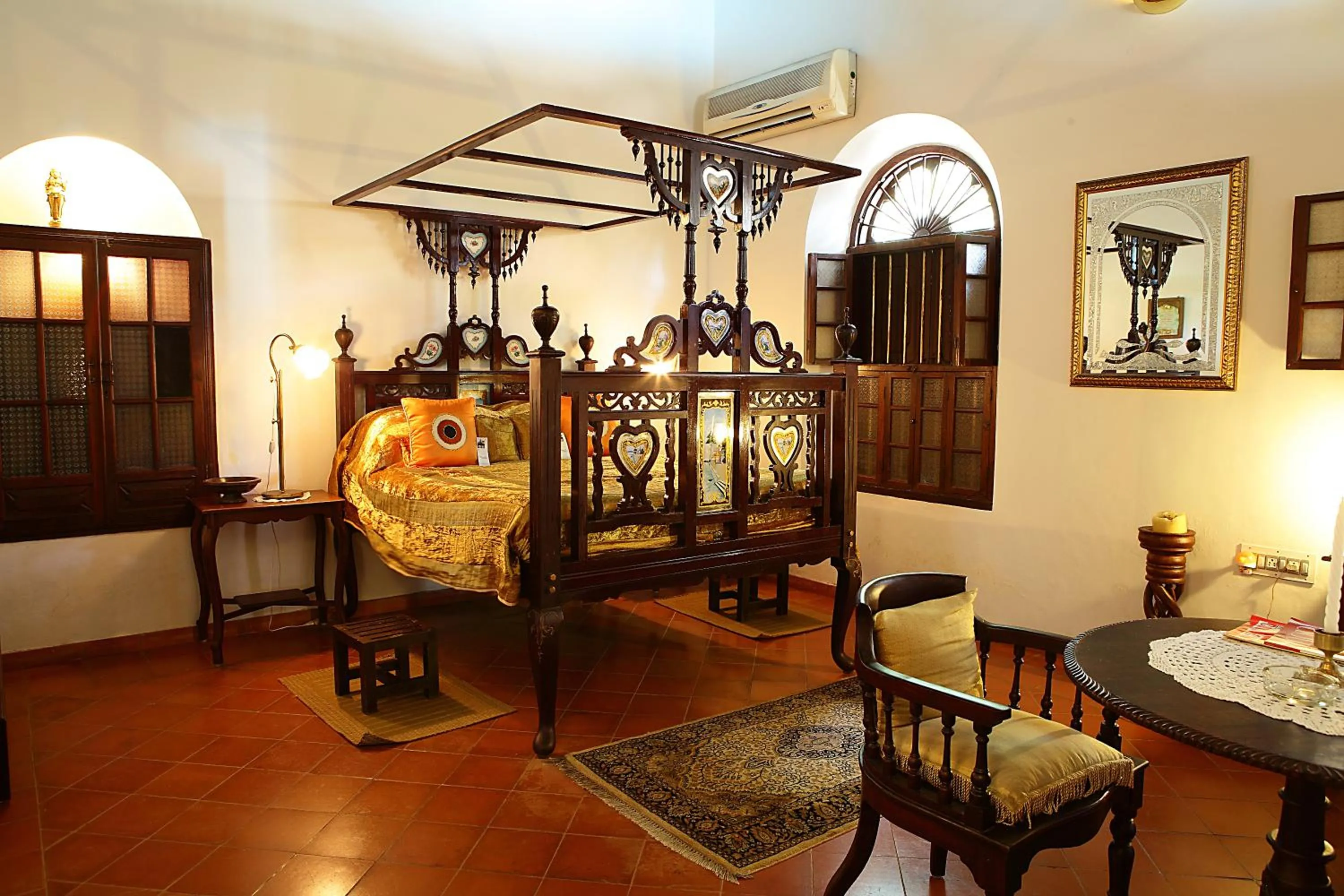 Bedroom in Raheem Heritage Beach Resort Since 1868