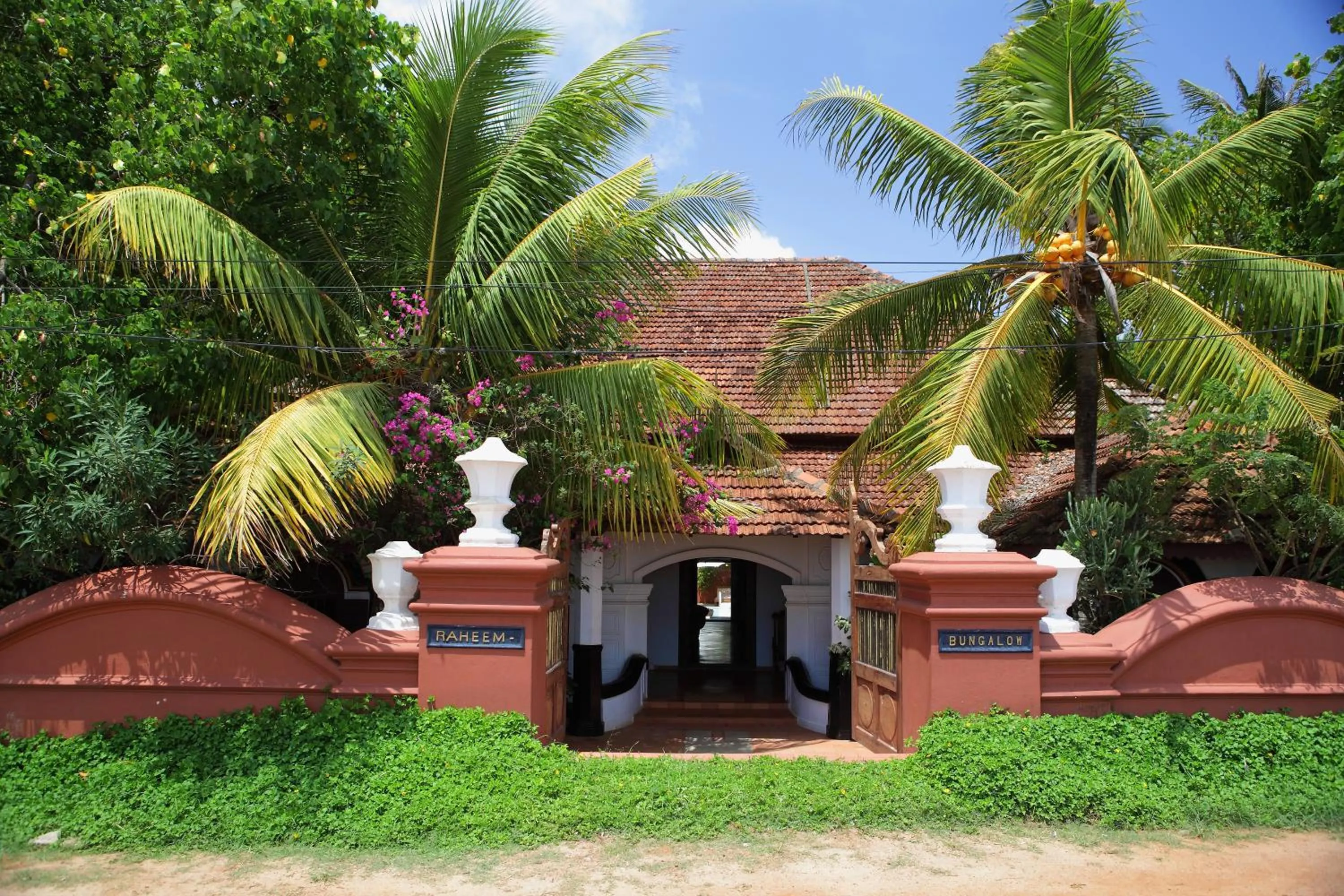 Facade/entrance in Raheem Heritage Beach Resort Since 1868