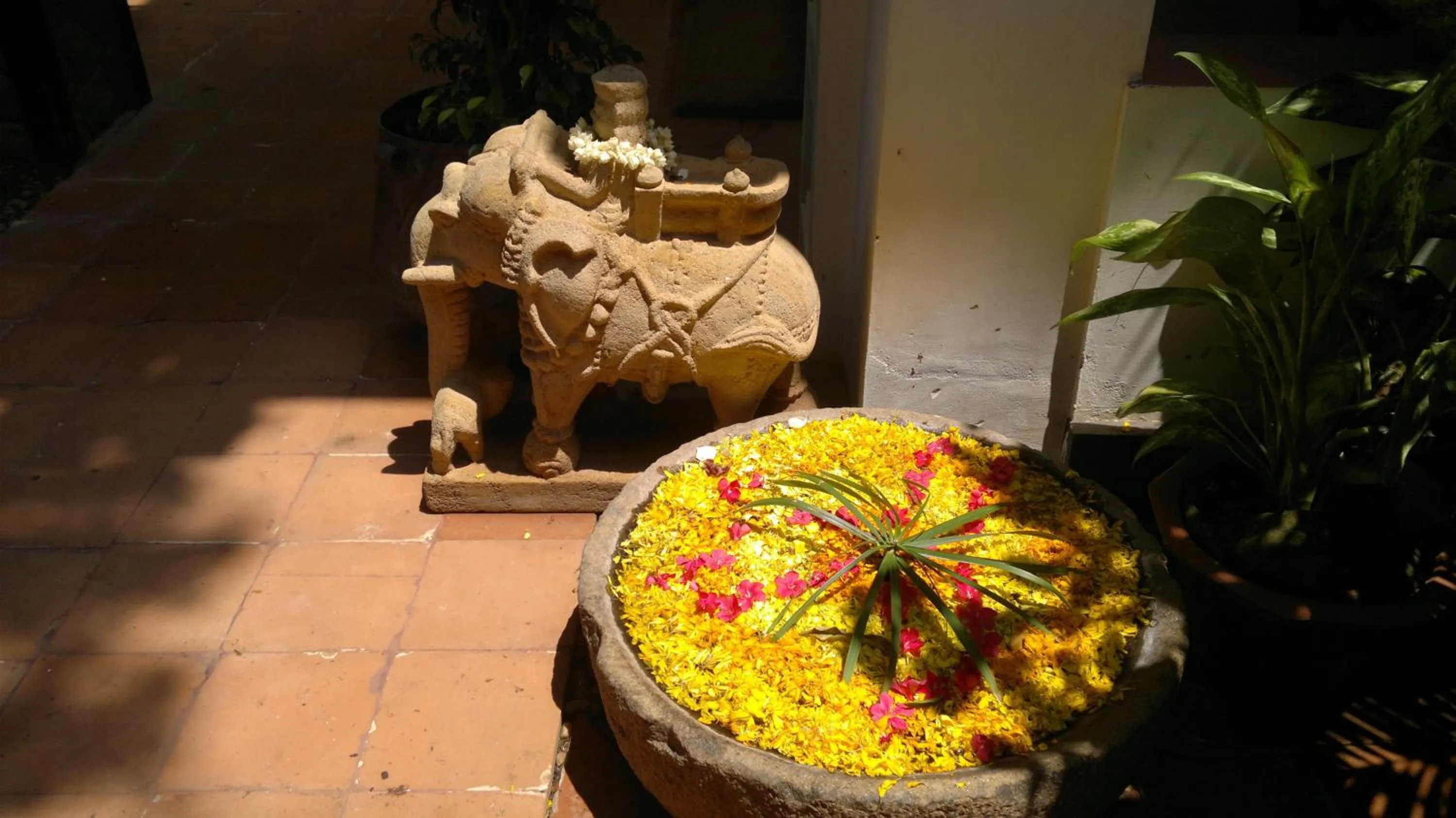 Garden in Raheem Heritage Beach Resort Since 1868