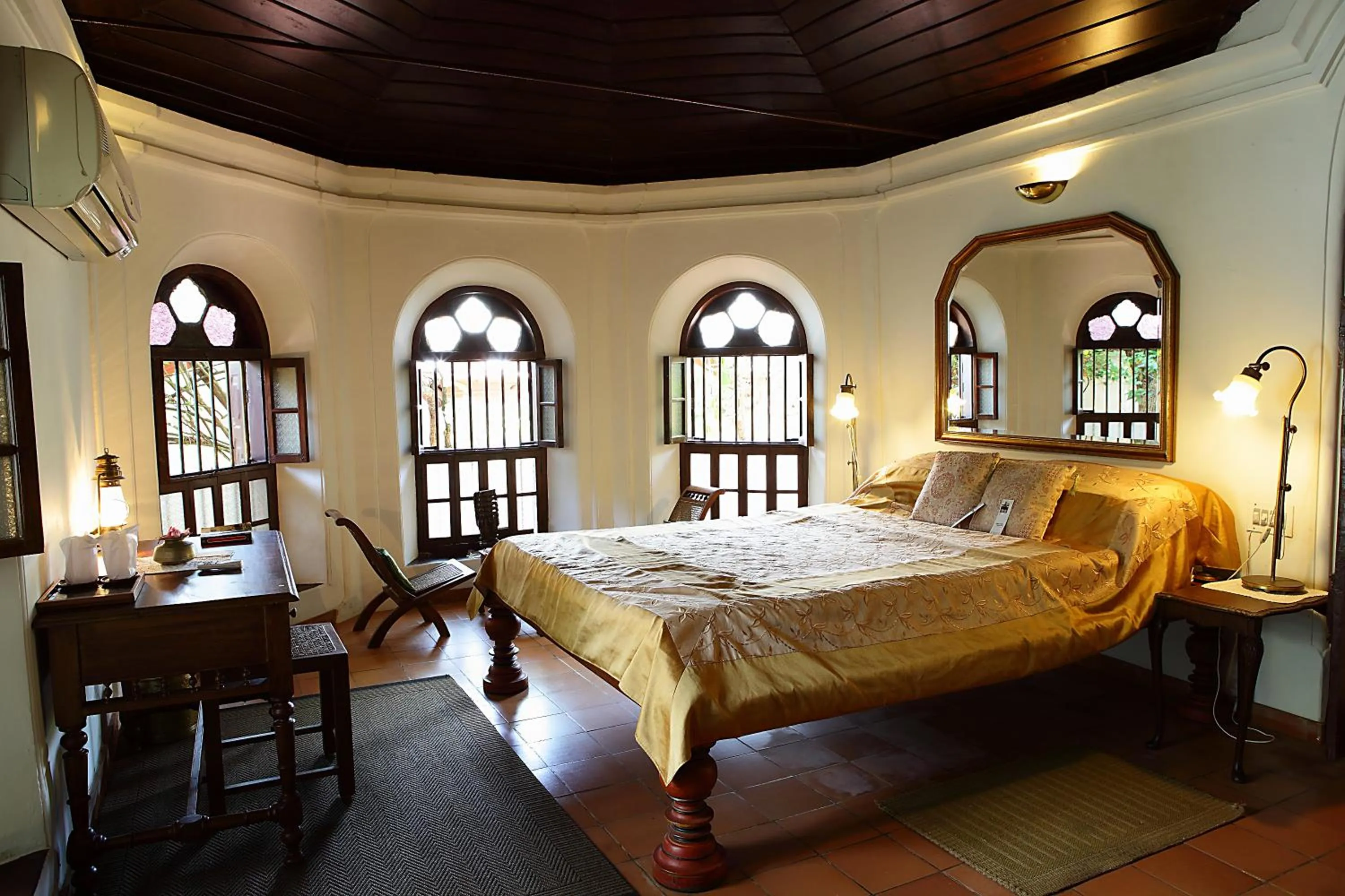 Bedroom, Bed in Raheem Heritage Beach Resort Since 1868