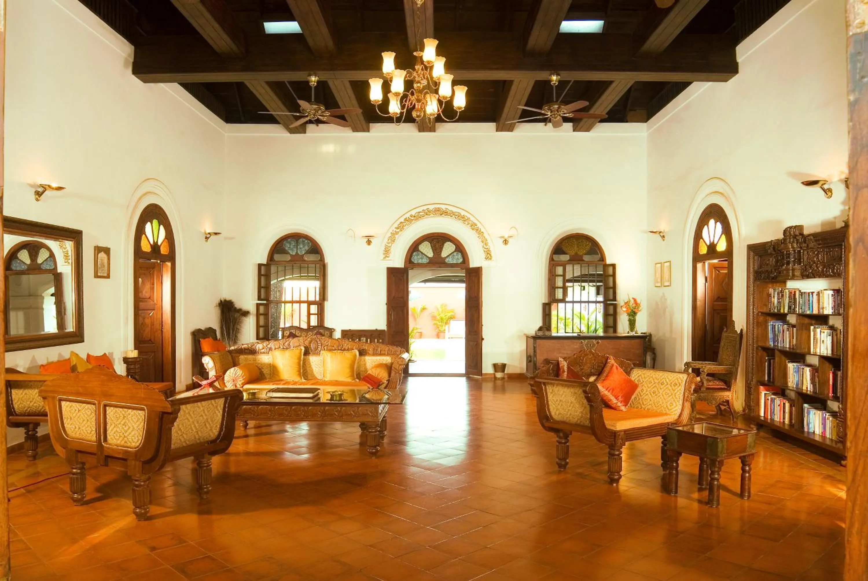 Lobby or reception in Raheem Heritage Beach Resort Since 1868