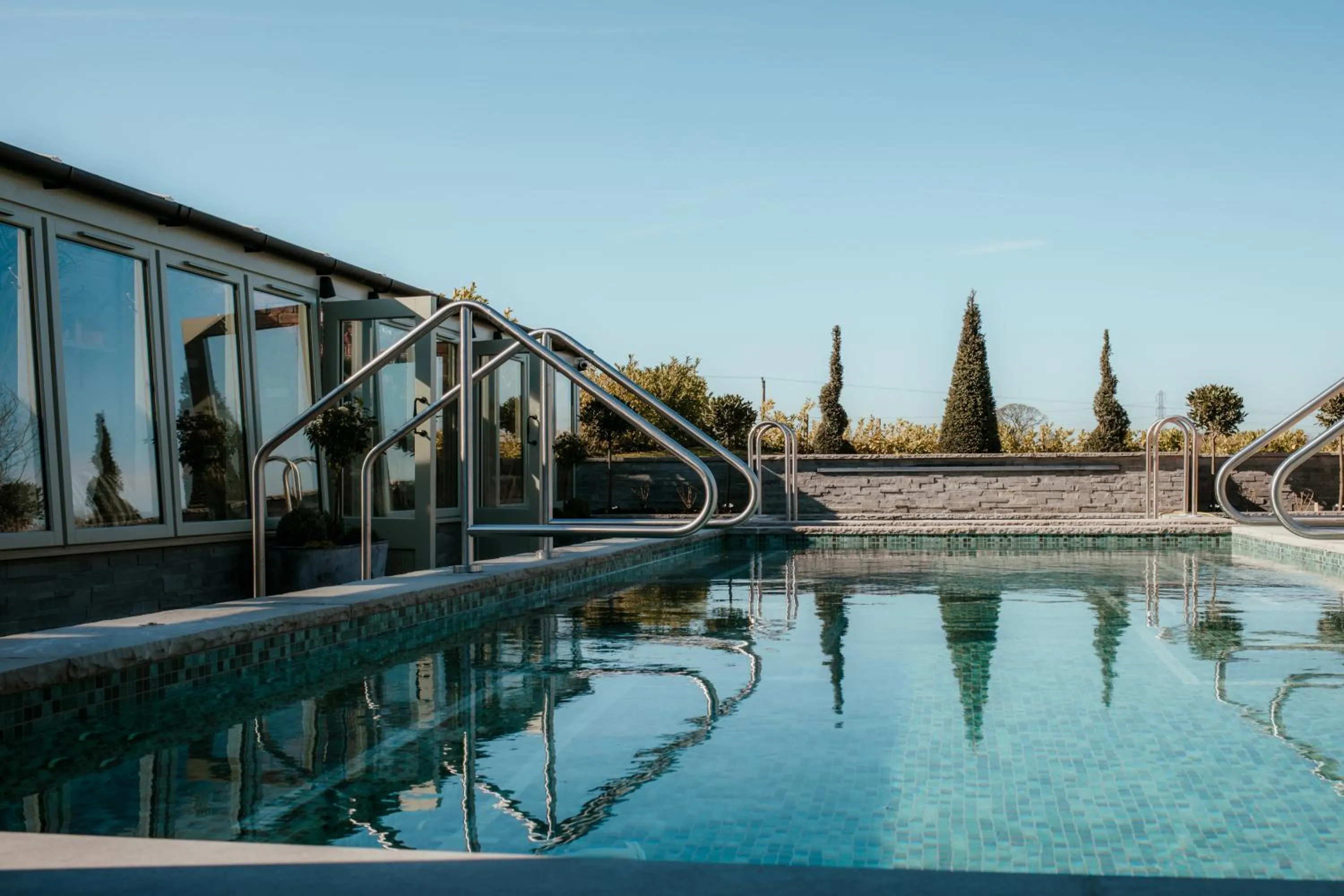 Pool view in Manor House Hotel & Spa, Alsager