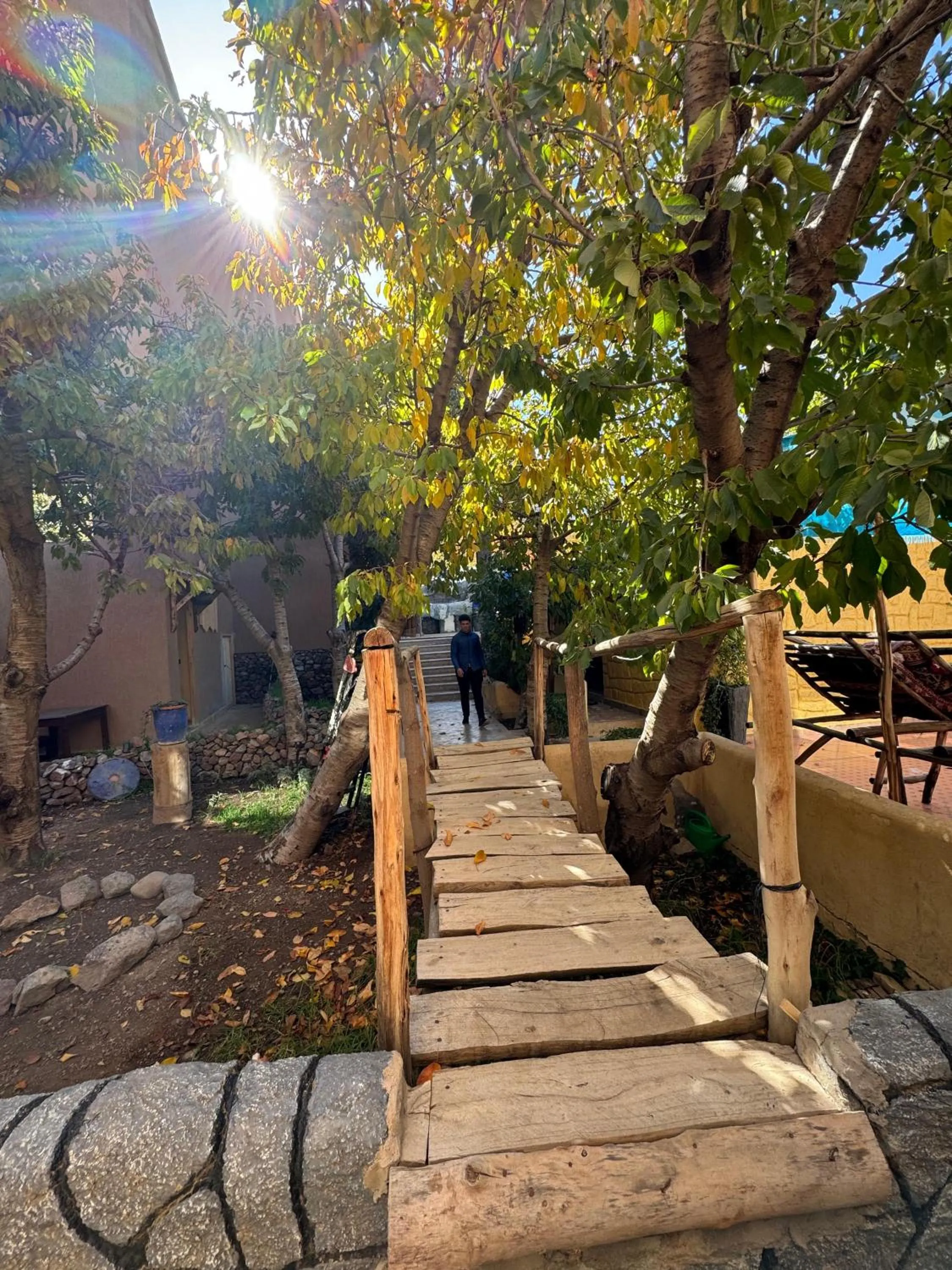 Balcony/Terrace in Riad Jnane Imlil