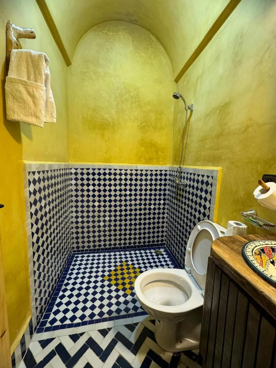Toilet in Riad Jnane Imlil