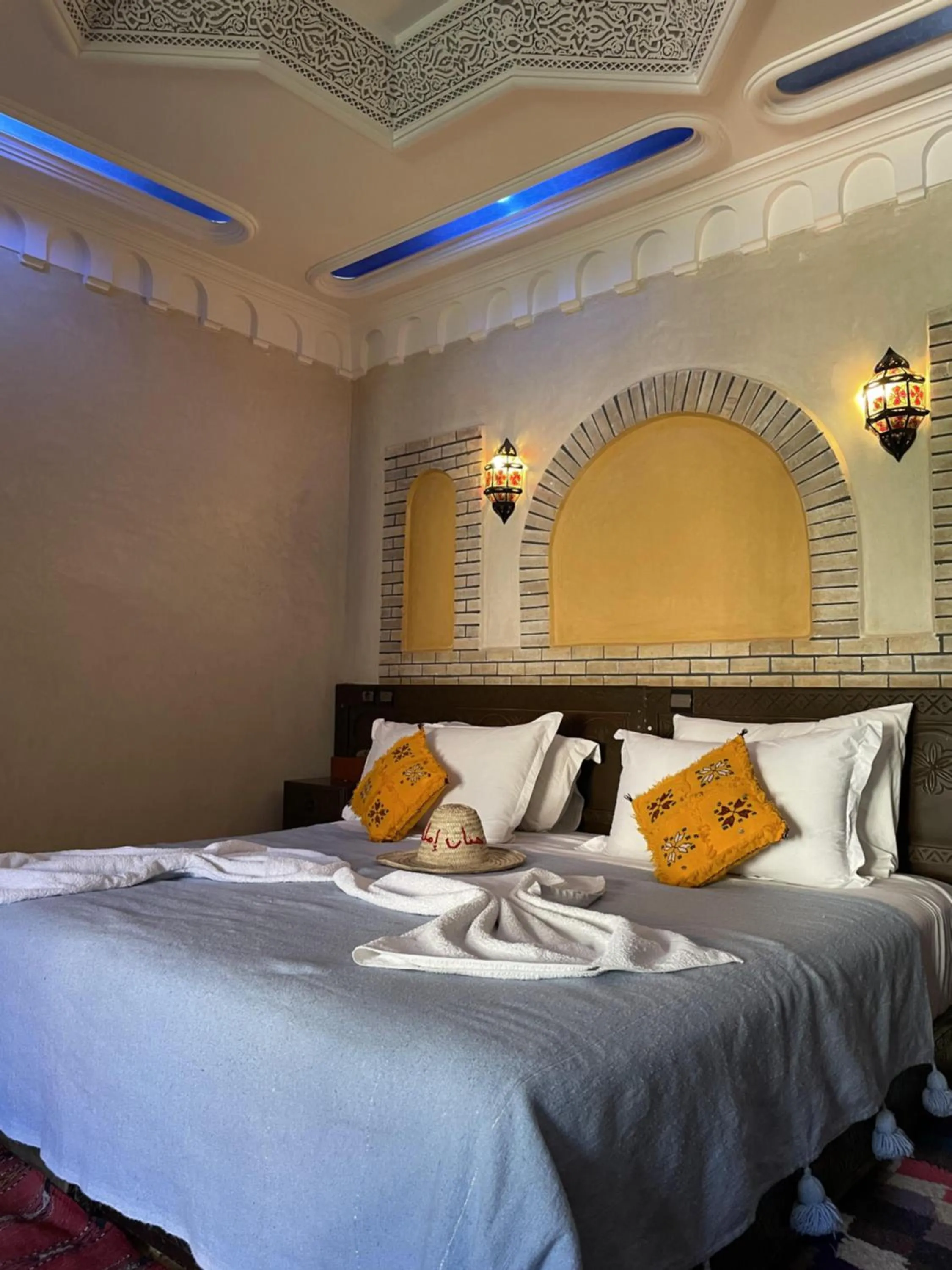 Bedroom, Bed in Riad Jnane Imlil
