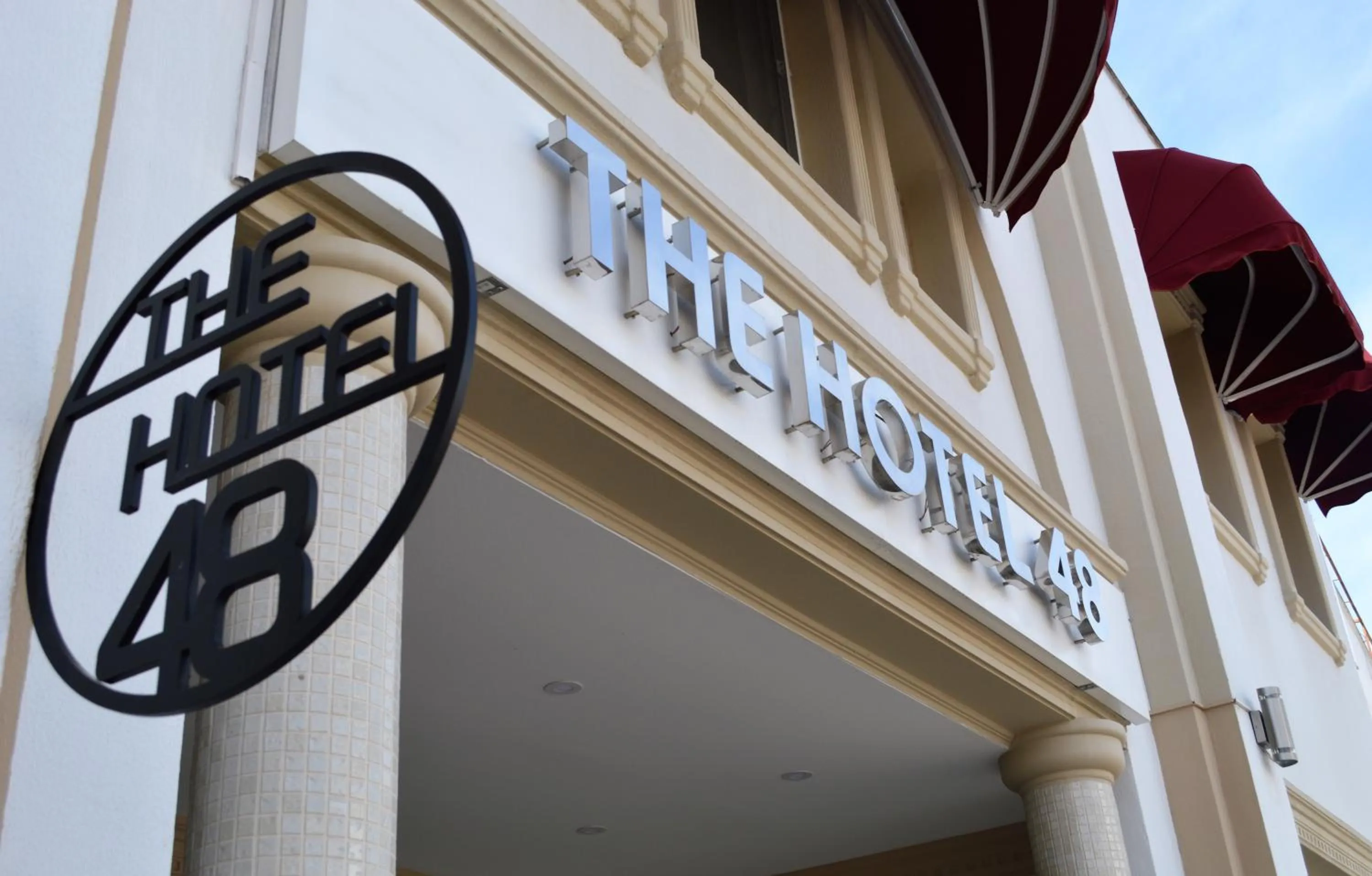 Property logo or sign in The Hotel 48