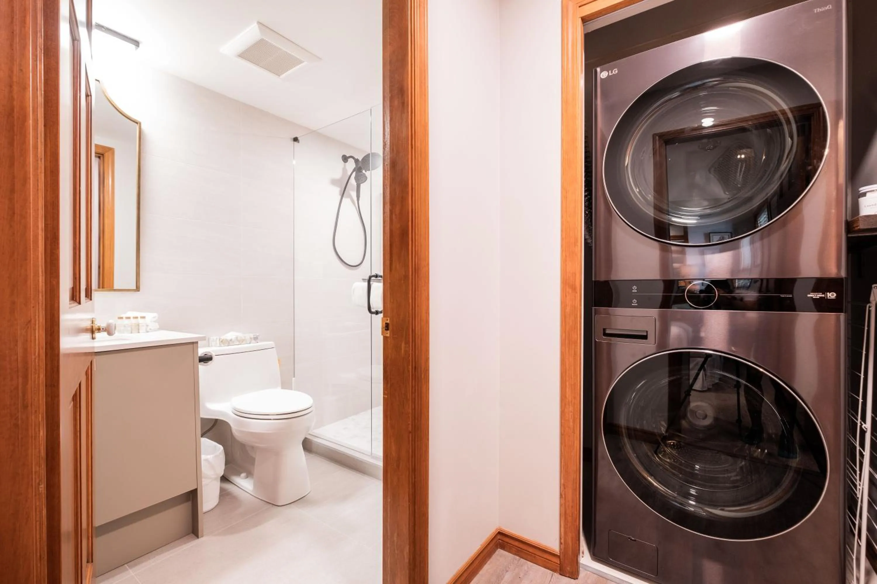 Shower in Arrowhead Point by Outpost Whistler