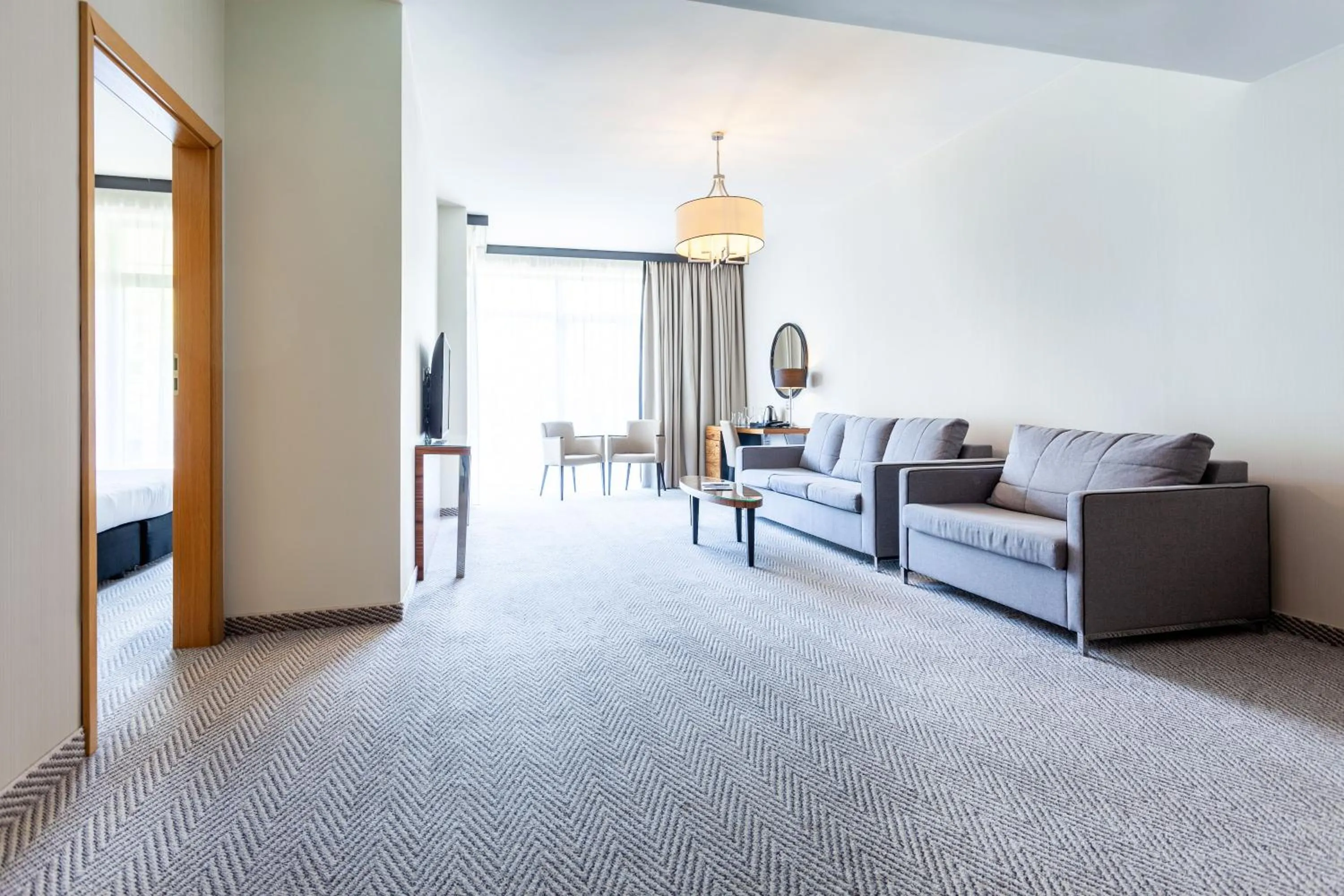 Living room, Bed in Diune Hotel by Zdrojowa